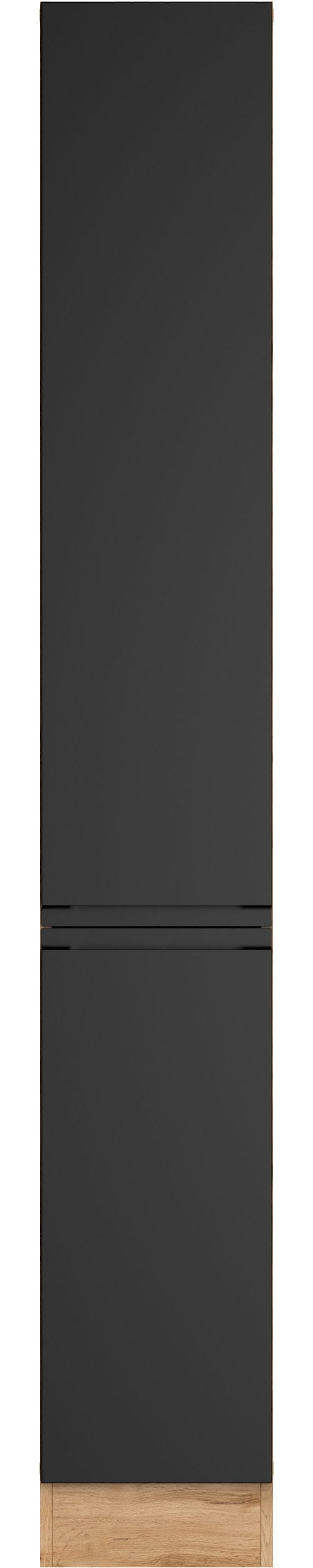 KOCHSTATION Apothekerschrank »KS-Virginia,neu in verbesserter Ausführung« Stauraum, Softclose,  Breite 30 cm, Höhe 200 cm, 2 Auszüge, Soft-Close-Funktion