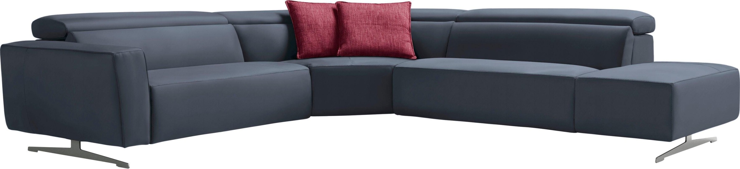Egoitaliano Ecksofa »Stefanie-e, Designsofa der Extraklasse, bequem mit hoh günstig online kaufen