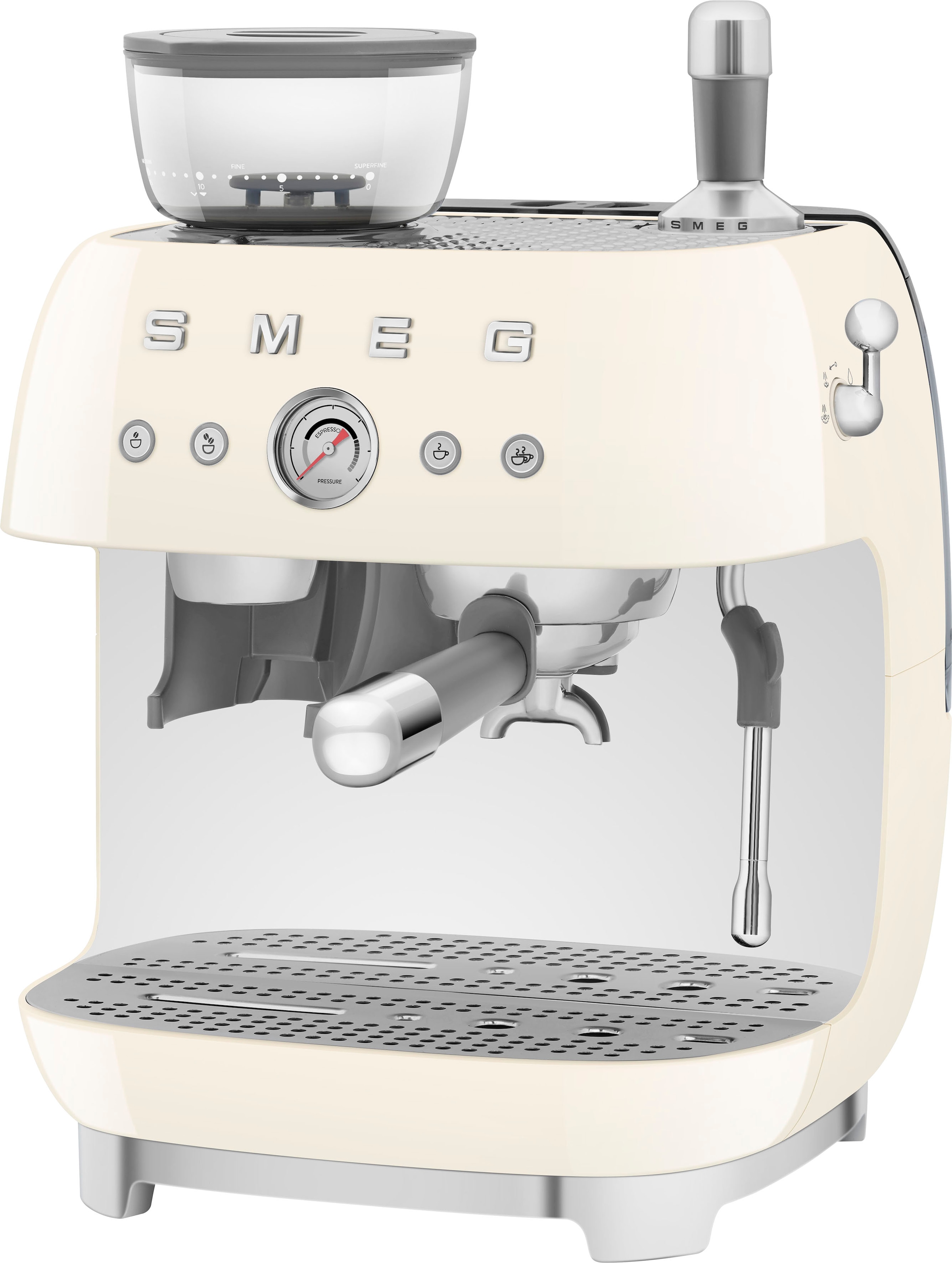 Smeg Espressomaschine »EGF03CREU«, mit integrierter Kaffeemühle bestellen