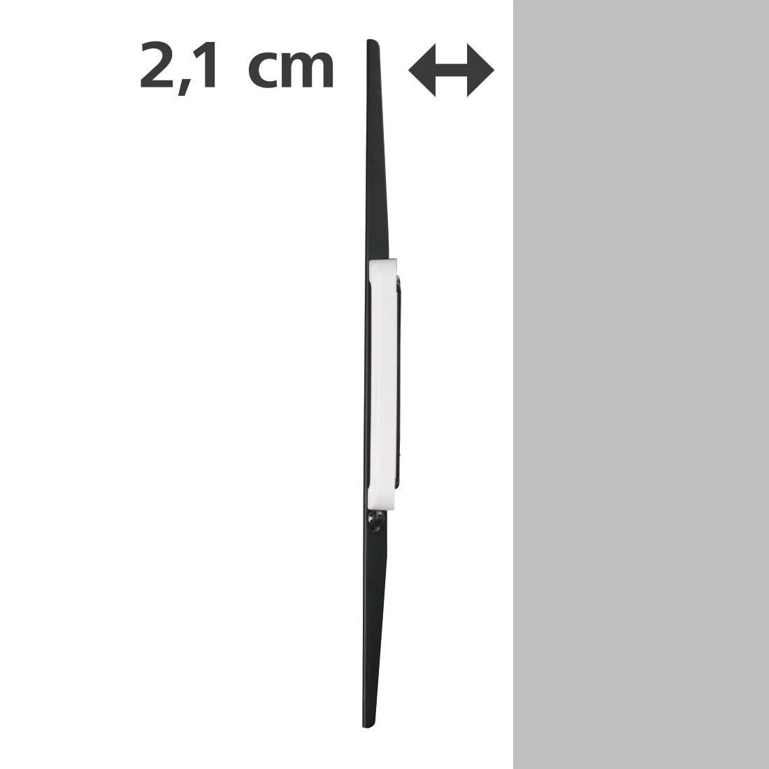 Hama TV-Wandhalterung »TV-Wandhalter starr, flach, 117-254 cm (46"-100"), 50", 55", 65", 75"«, bis 254 cm Zoll