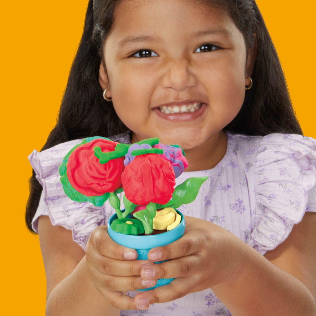 Hasbro Knetform-Set »Play-Doh, Bunter Blumenspaß«