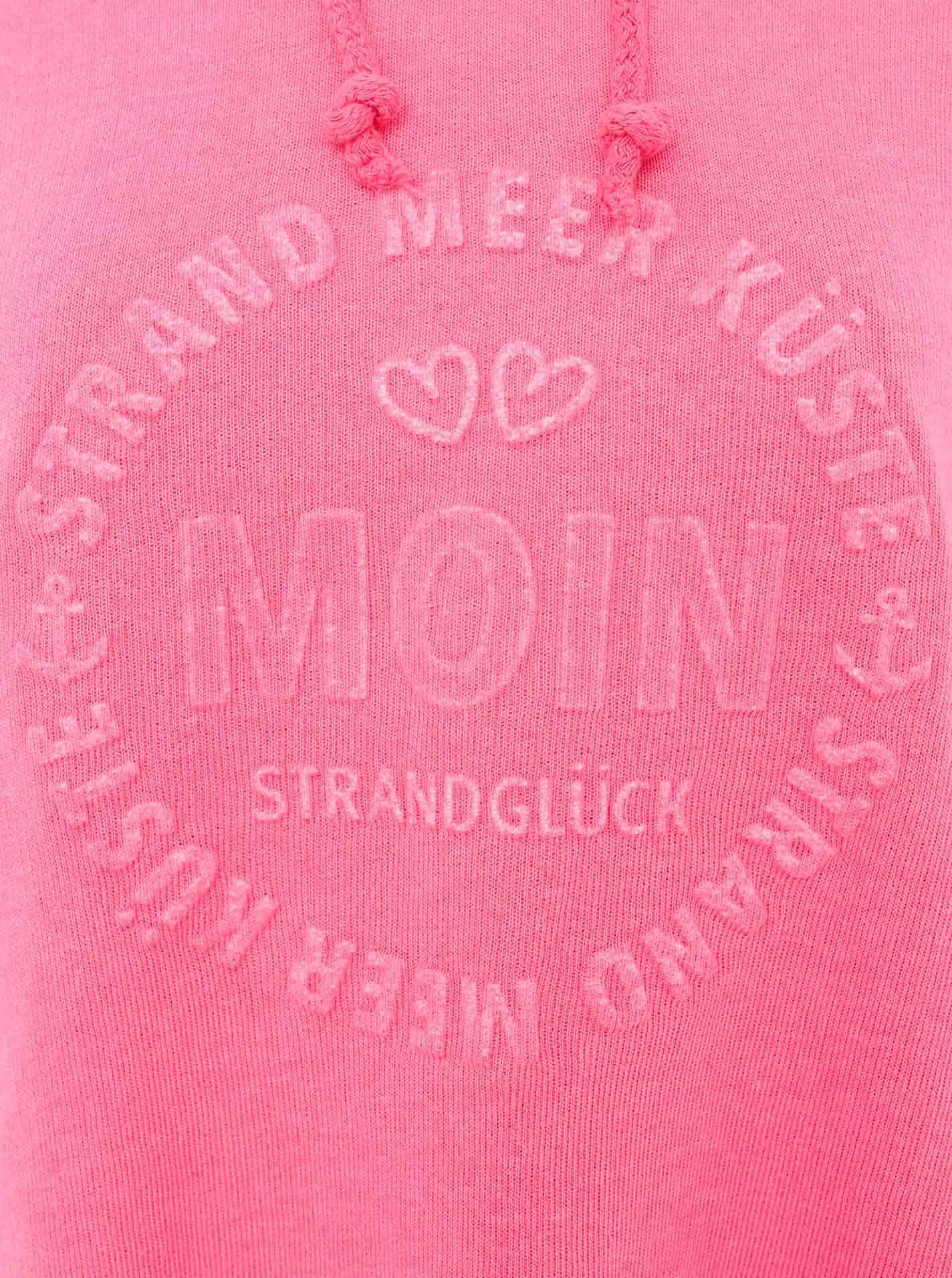 Zwillingsherz Hoodie »"Moin"«, mit Kapuze und Stempeldruck
