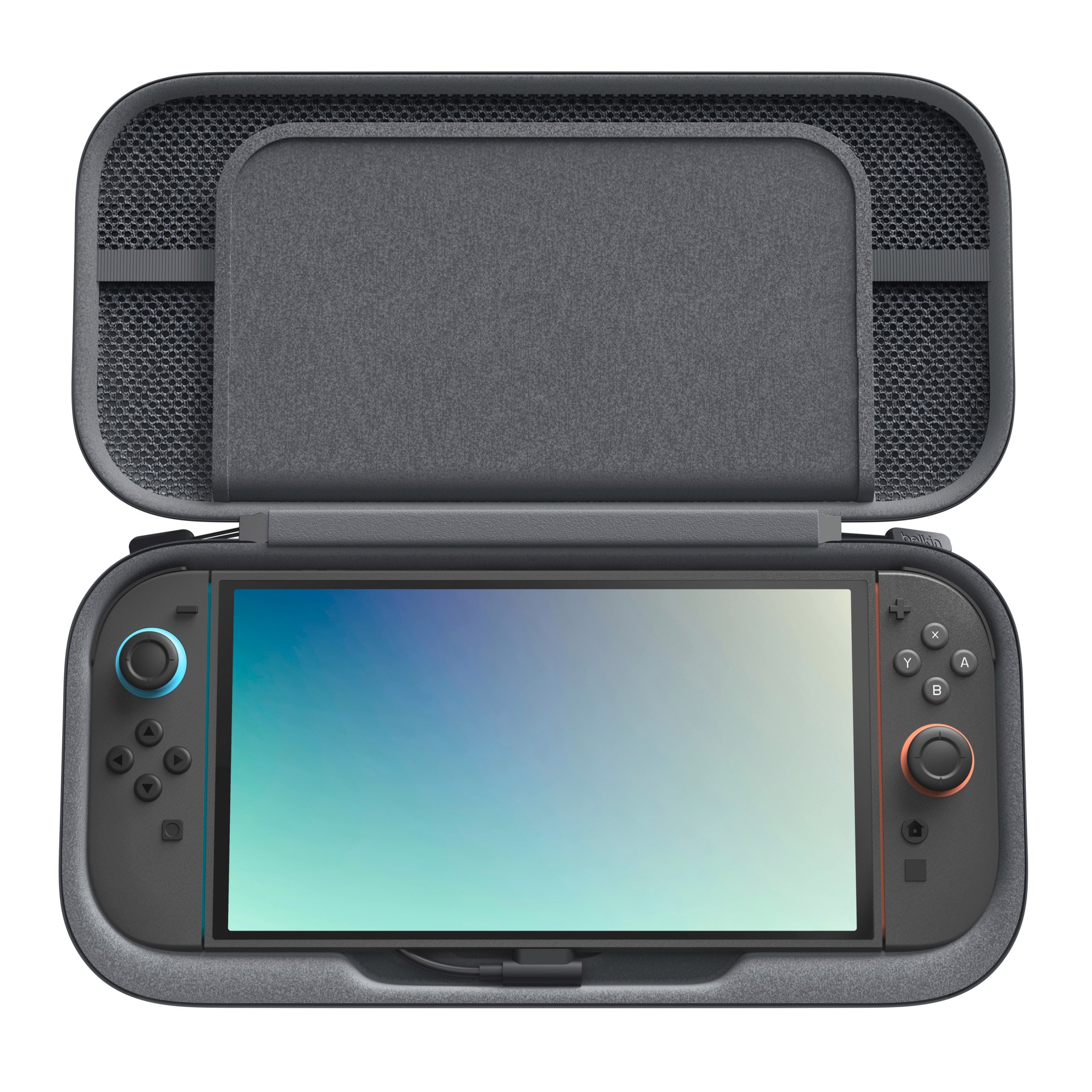 Belkin Powerbank »Gaming Charging Case 10K für Nintendo Switch 2« Belkin Charging Case Powerbank für Nintendo Switch 2,charcoal 10.000 mAh