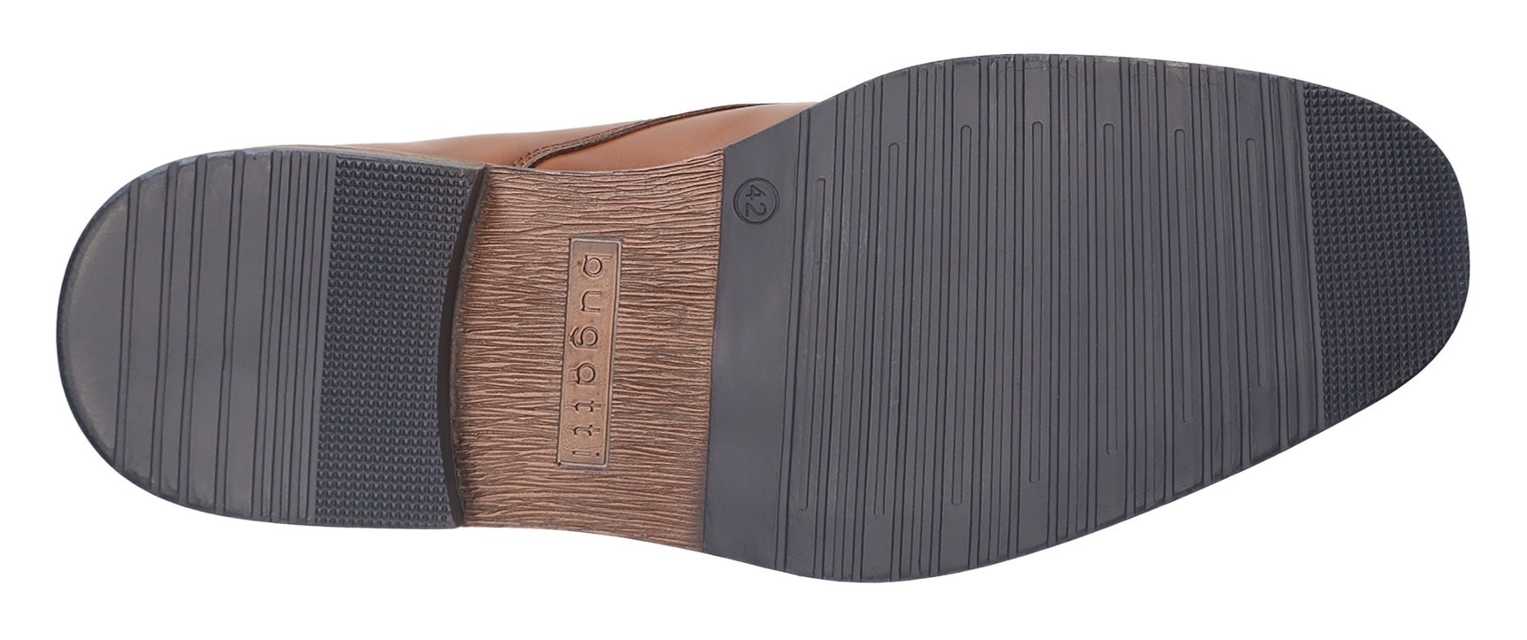 bugatti Schnürschuh, Business Schuh, Anzugschuh, Abendschuh mit Wechselfußbett