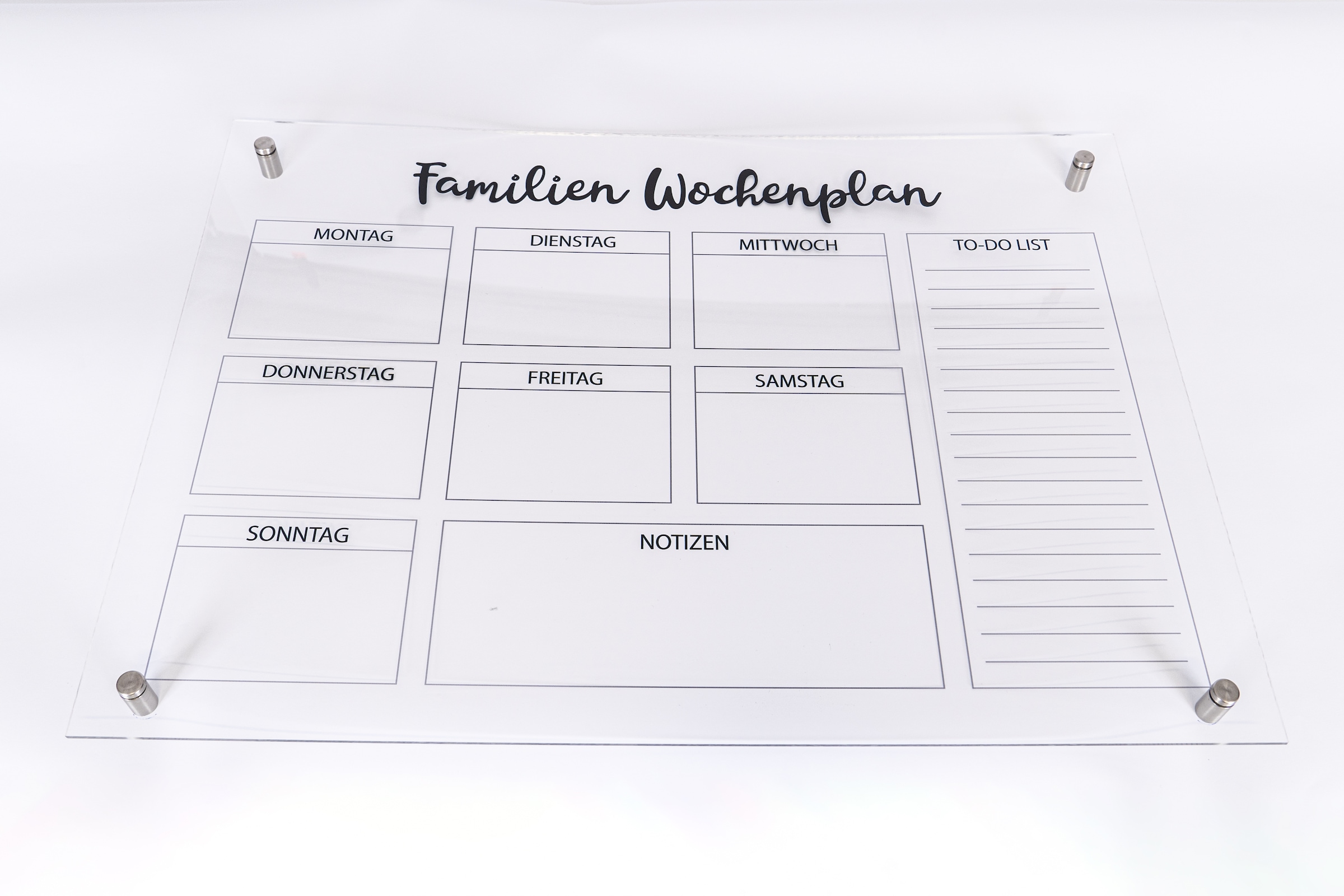 queence Wanddekoobjekt »Family«, (1 St.), Wochenplan, Familienkalender, Wan günstig online kaufen