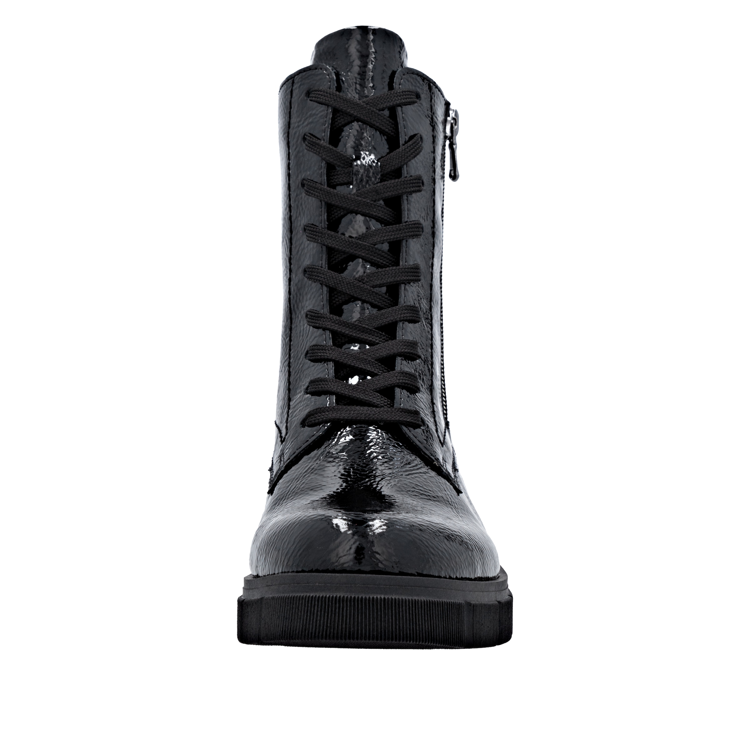 Remonte Schnürstiefelette, Schnürboots, Stiefelette, Profilsohle, mit Glitzer-Schnürsenkel