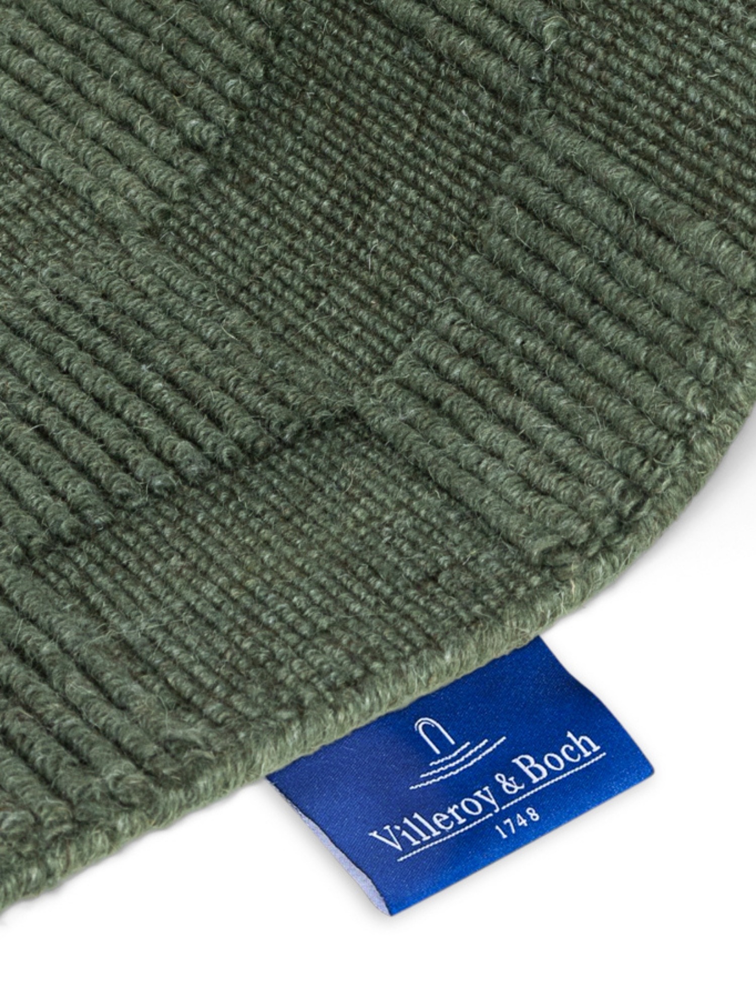 Villeroy & Boch Wollteppich »Scala« rechteckig 10 mm Höhe Handgewebt, Wolle, Kariert, Natur, 3D-Struktur, Karo, Wohnzimmer