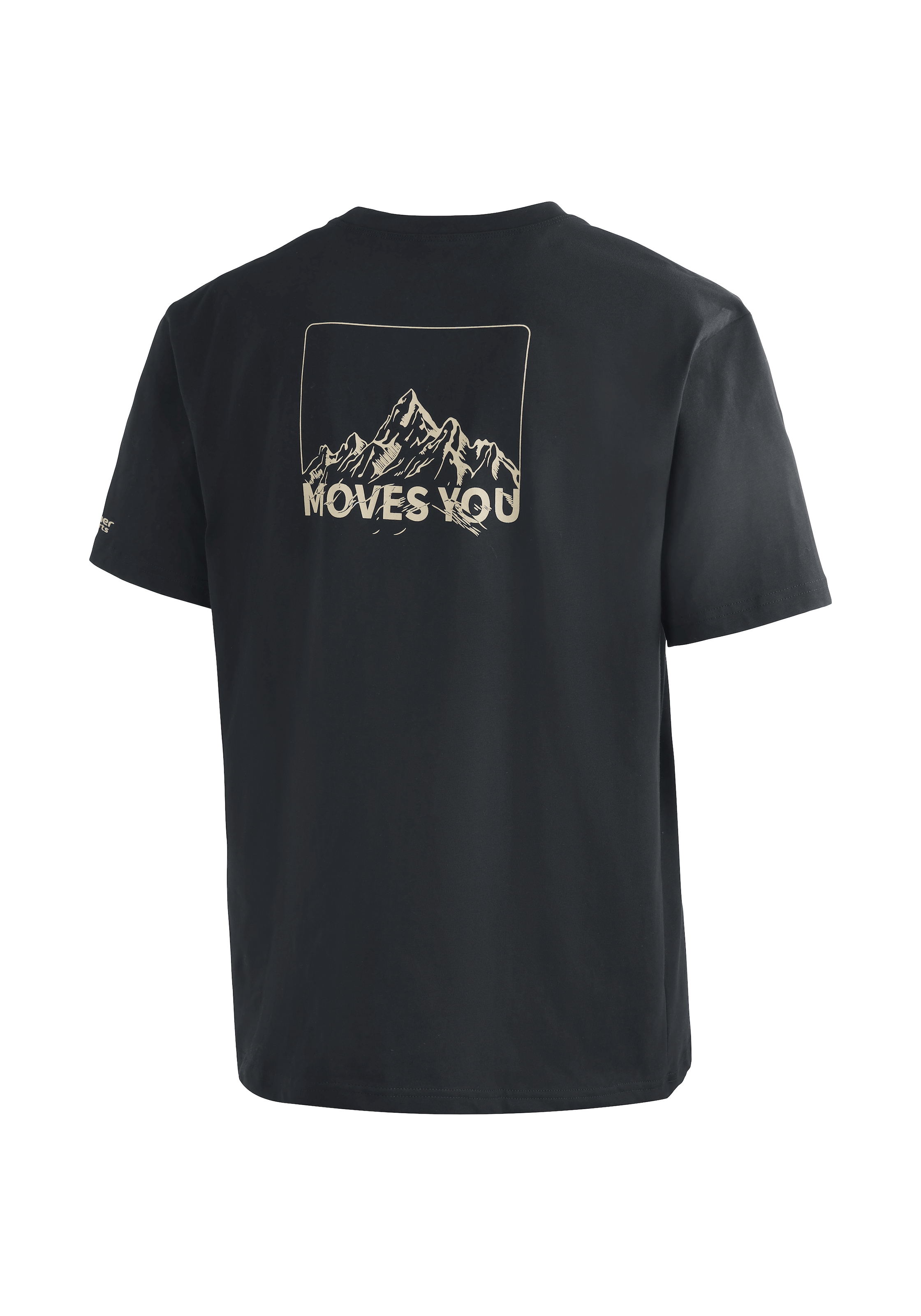 Maier Sports T-Shirt »MS FAV Tee Print« Unisex kurzarm Shirt mit Rückenprint, loose fit