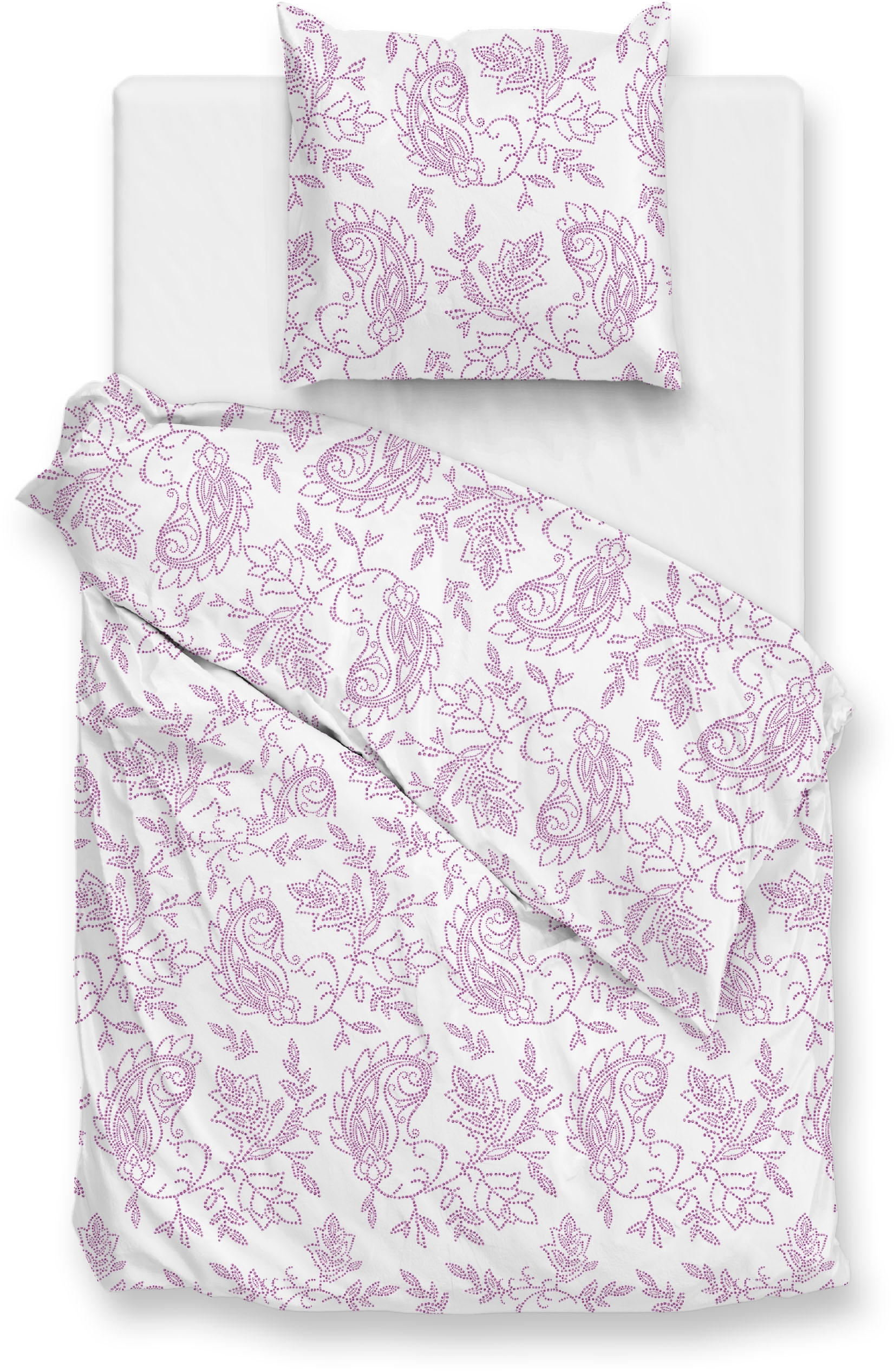 ZO HOME Bettwäsche »Indiano« 2 Stk. tlg. Bettwäsche aus 100% Baumwolle, hoc günstig online kaufen