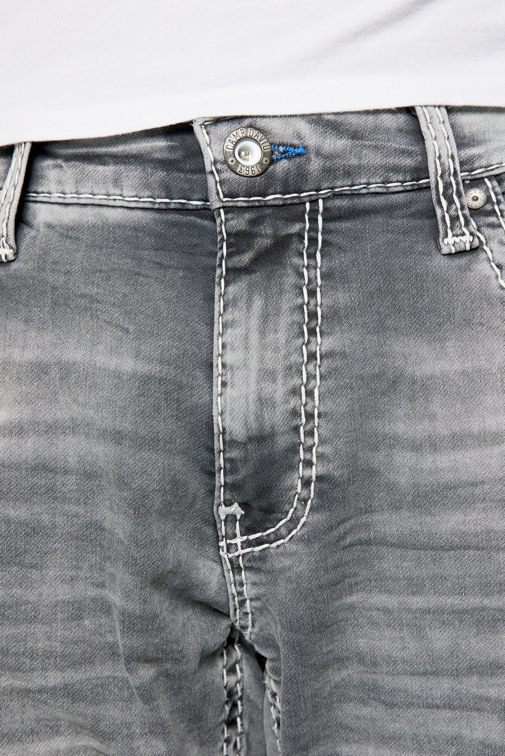 CAMP DAVID Comfort-fit-Jeans, mit zwei Leibhöhen