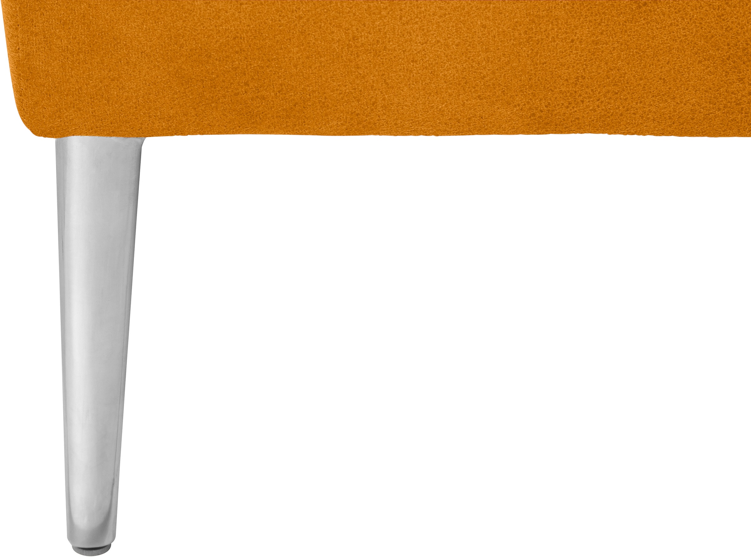 W.SCHILLIG Ecksofa »enjoy&MORE, Designsofa, bequem, zeitlos und elegant, L-Form«, mit Sitztiefenverstellung, Füße Chrom glänzend, Breite 340 cm