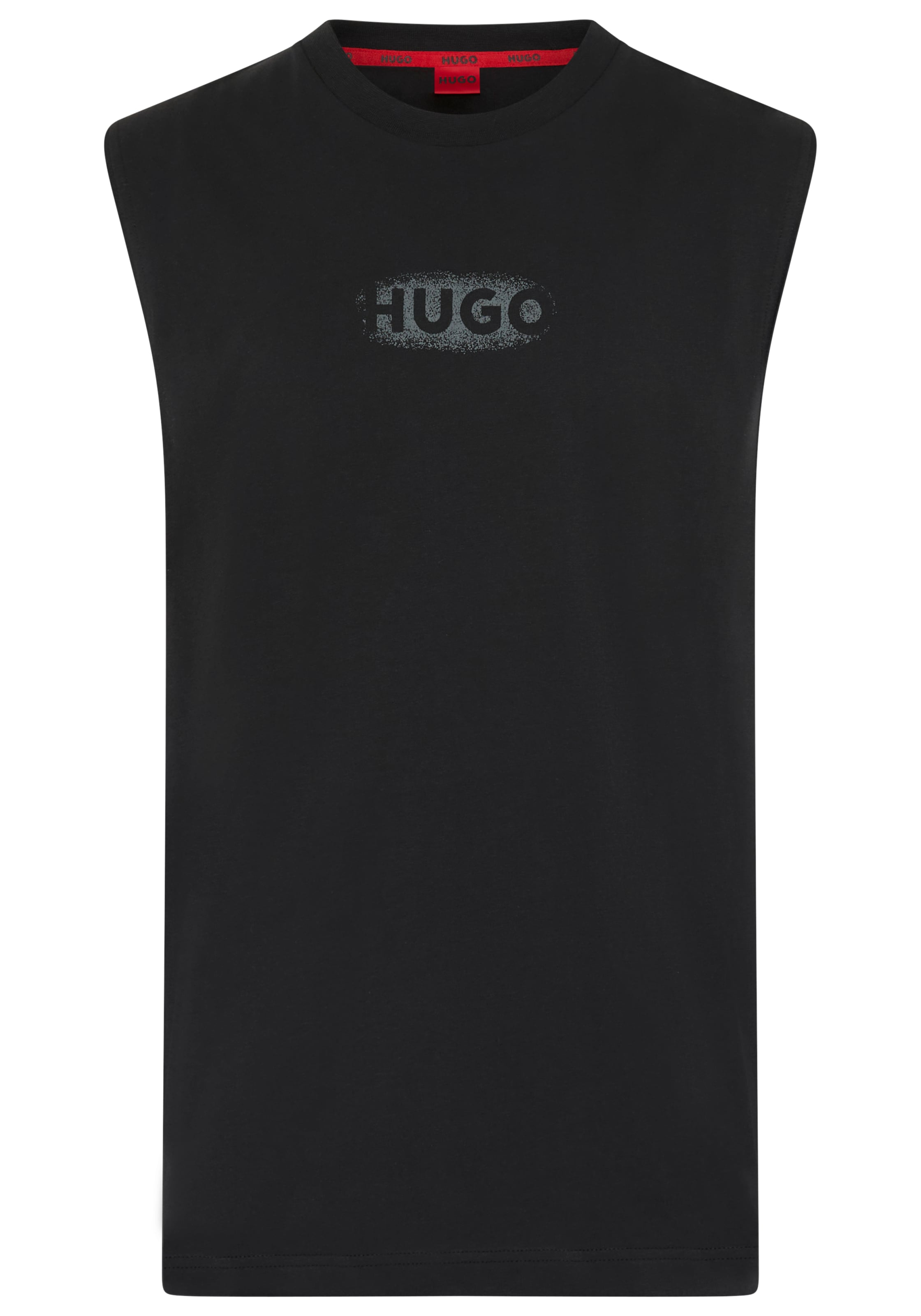 HUGO Underwear Tanktop aus Baumwoll-Jersey mit Logo-Print