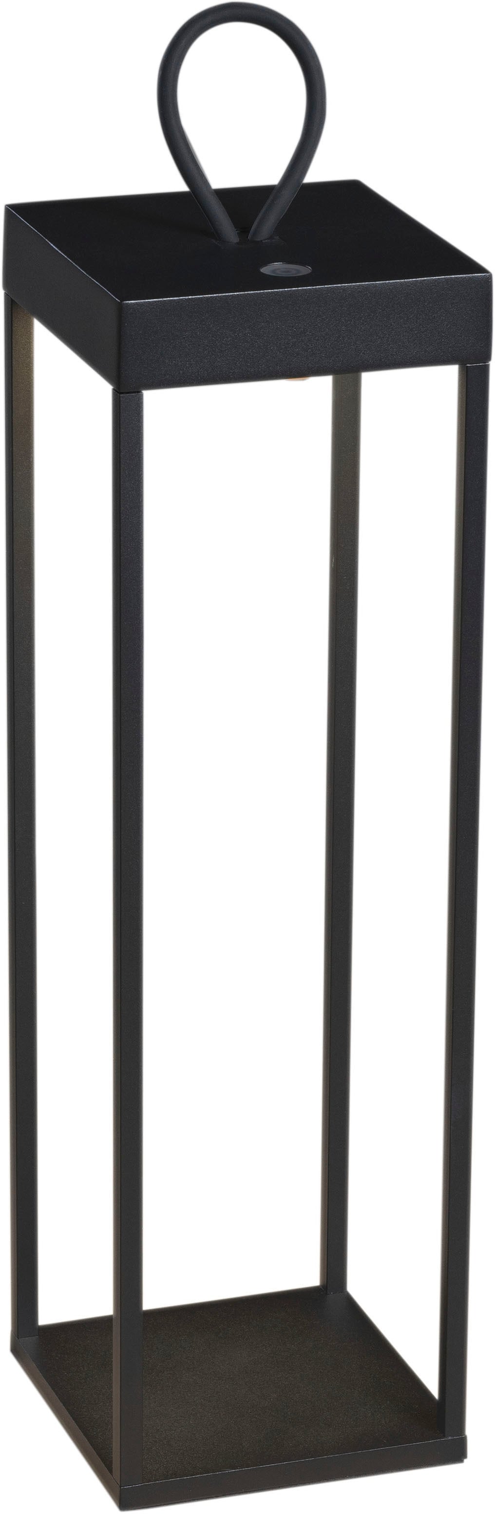 KONSTSMIDE LED Laterne "Ravello", schwarz, H: 50cm, 2 Stk., Leuchten, Ravello LED USB-Laterne, dimmbar, LED Laterne