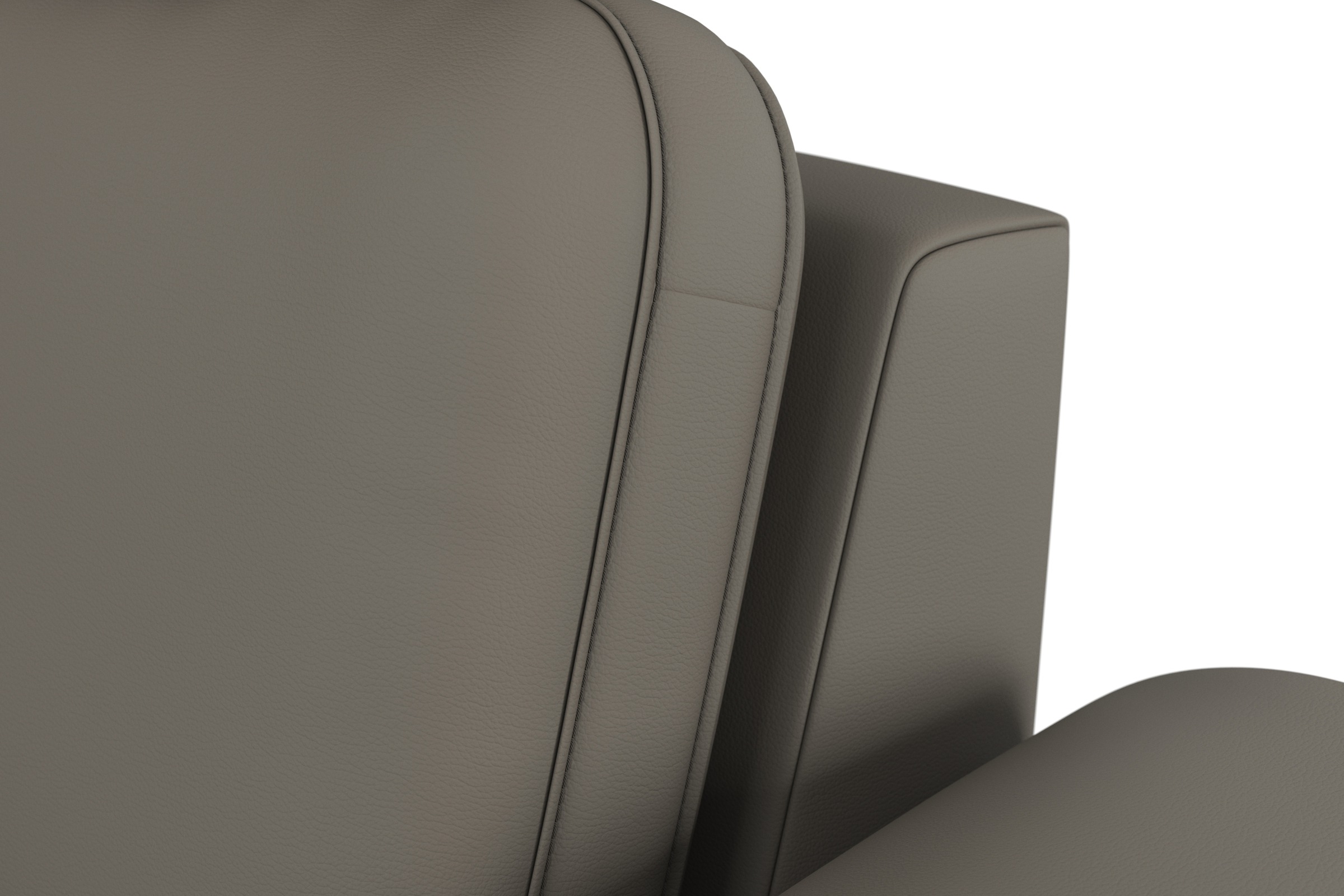 sit&more Wohnlandschaft »Bendigo U-Form«, inklusive Sitztiefenverstellung, Bodenfreiheit 15 cm, in 2 Fußfarben
