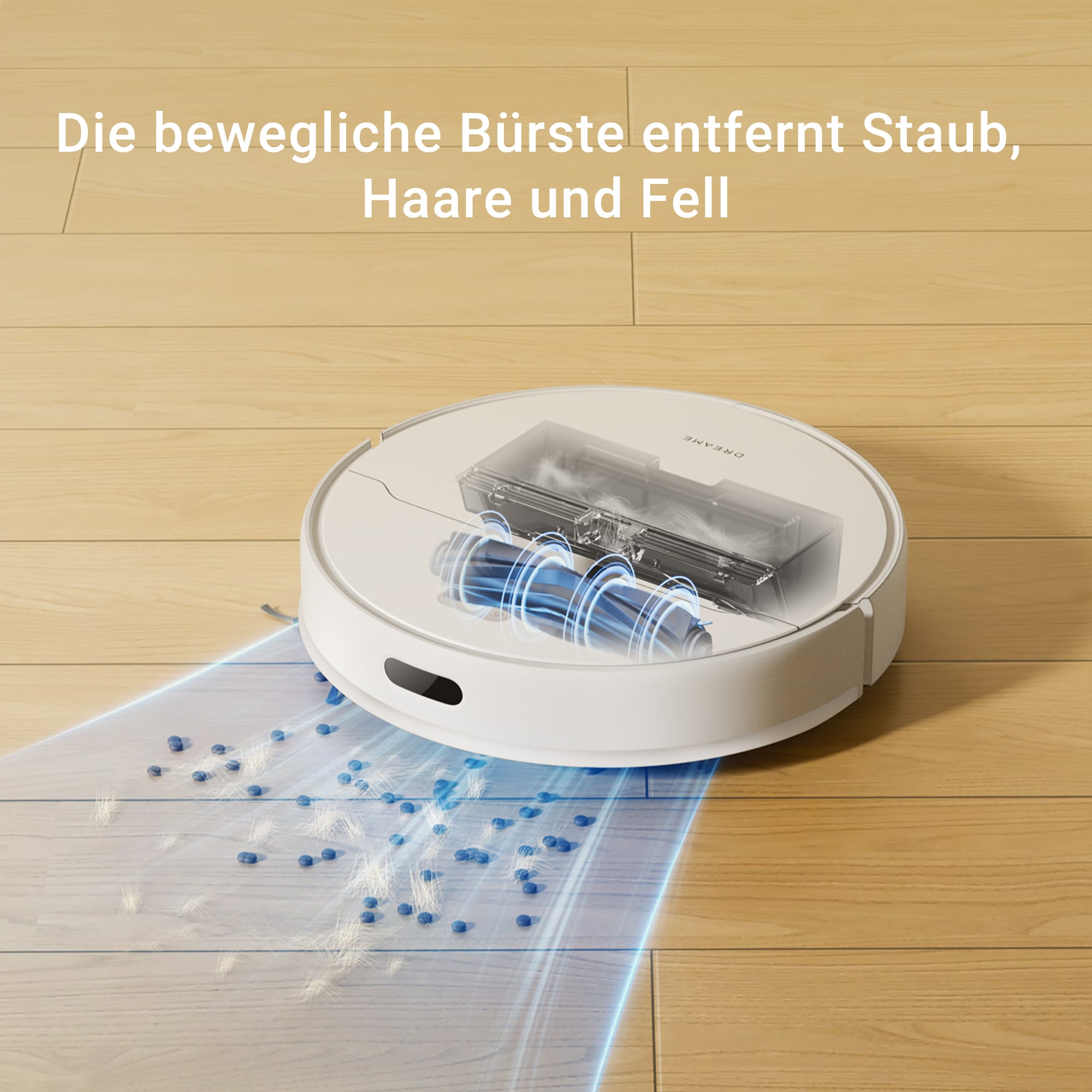 Dreame Nass-Trocken-Saugroboter »D9 Max Gen 2 (White)«