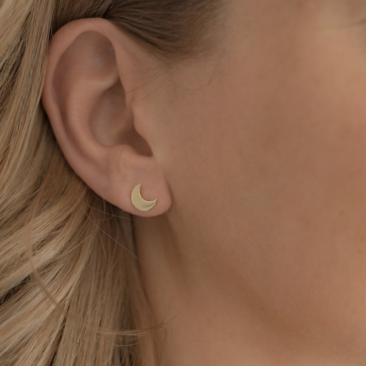 Glanzstücke München Paar Ohrstecker »Set: G232«, (2 tlg.), mit Mond aus Sterling Silber