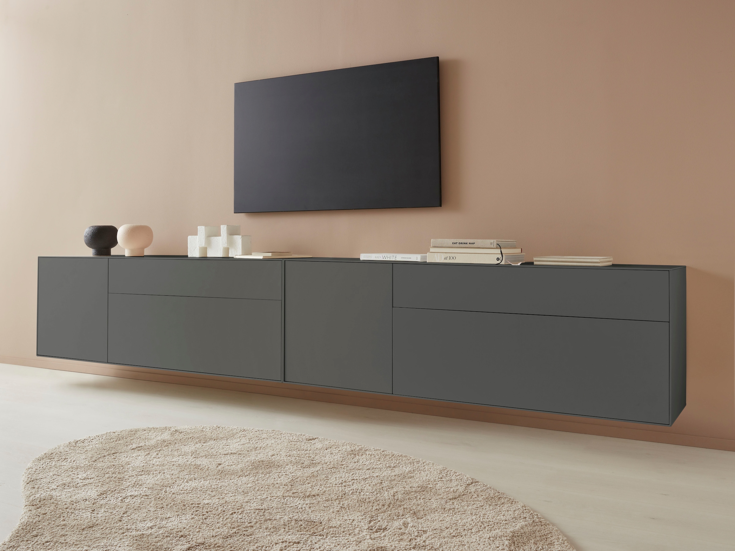 LeGer Home by Lena Gercke Lowboard »Essentials«, (2 St.), Breite: 334cm, MD günstig online kaufen