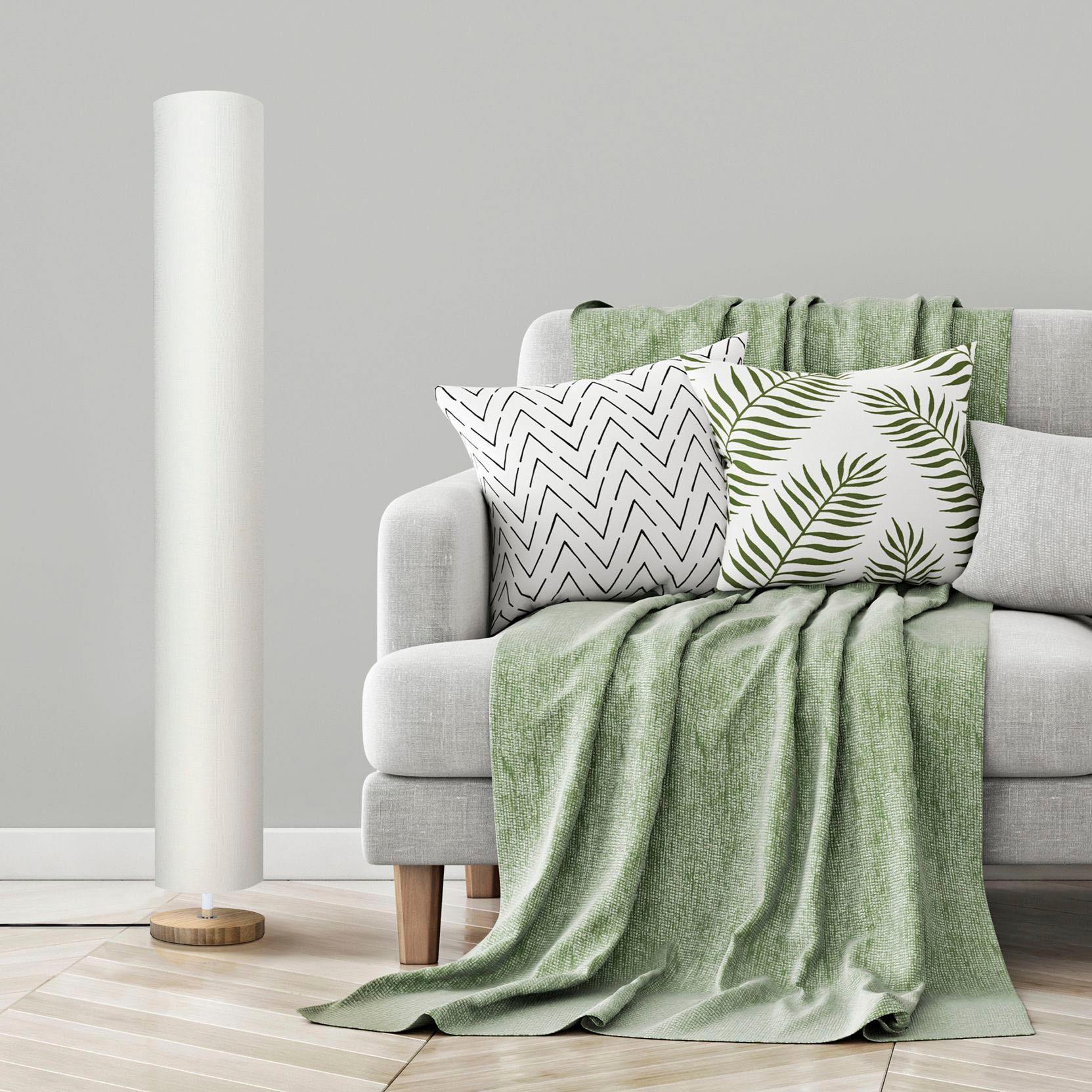 Paco Home Stehlampe »PIPO FL«, 2 flammig, Leuchtmittel E27   ohne Leuchtmit günstig online kaufen