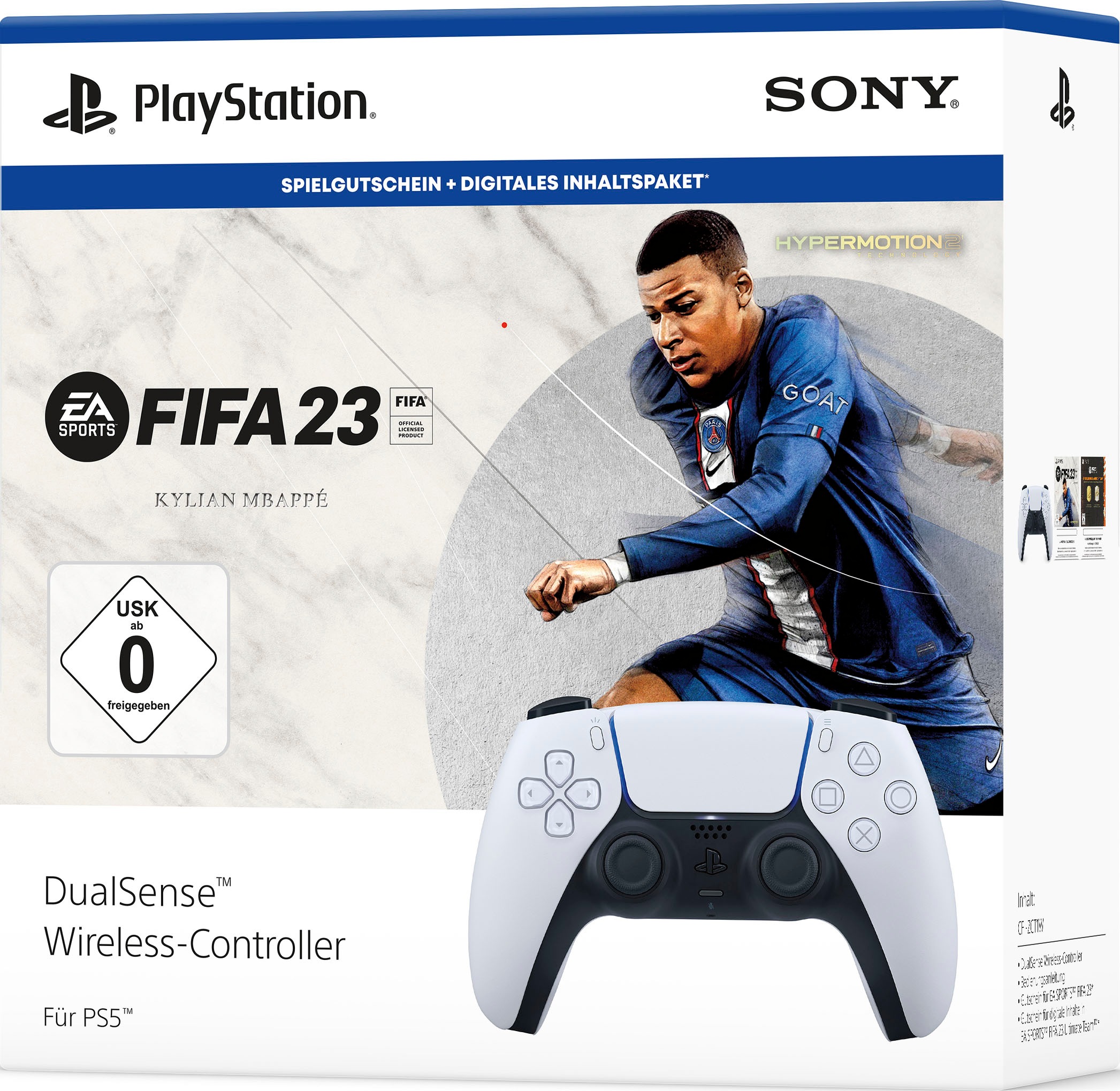 9. Bild von PlayStation 5 Wireless-Controller »FIFA 23 (Digitale Version) + DualSense«