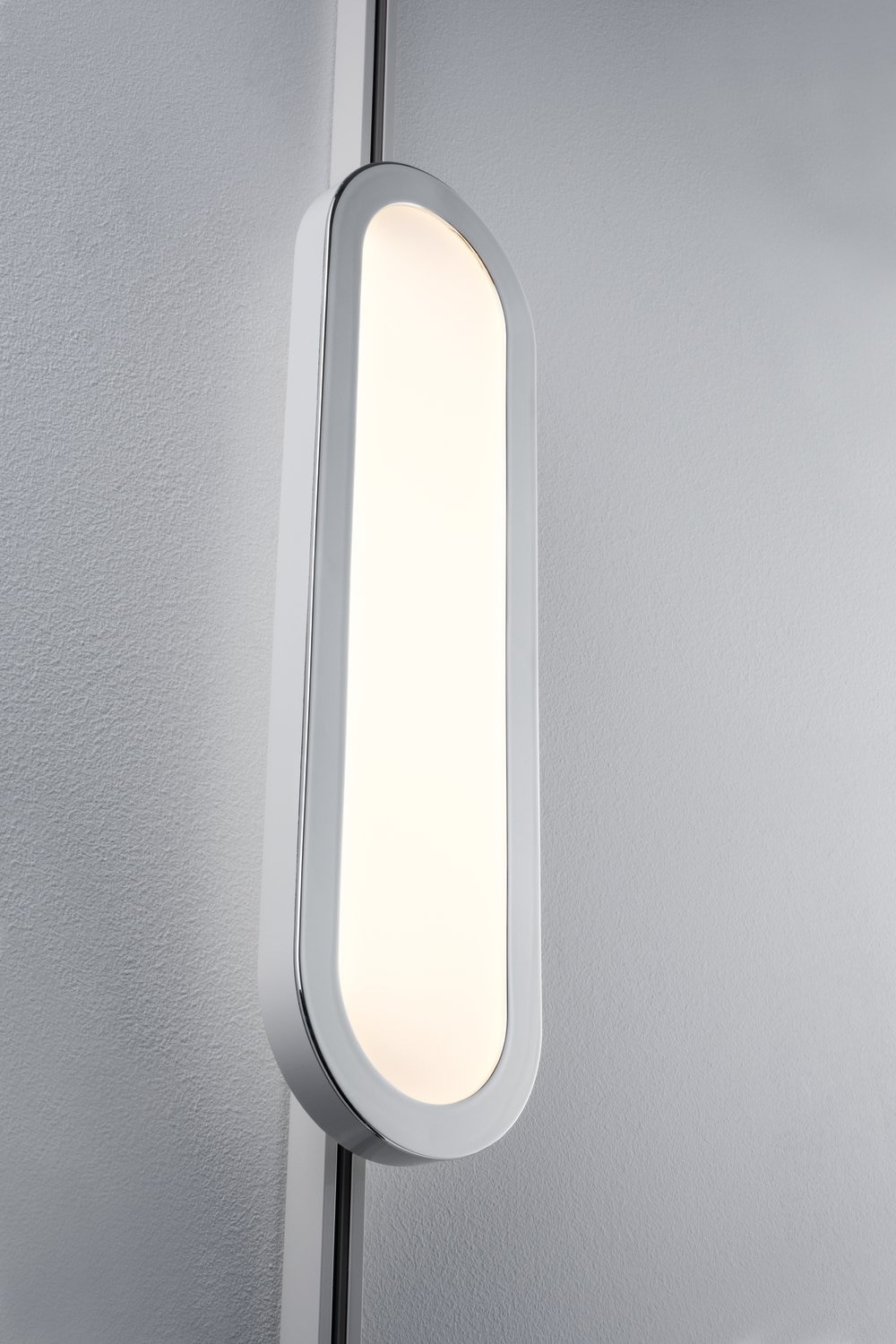 Paulmann Schienensystem-Leuchten »URail Panel Loop 480lm 7W 2700K 230V Chrom matt, Chrom 7W«, Einzelspot, dimmbar
