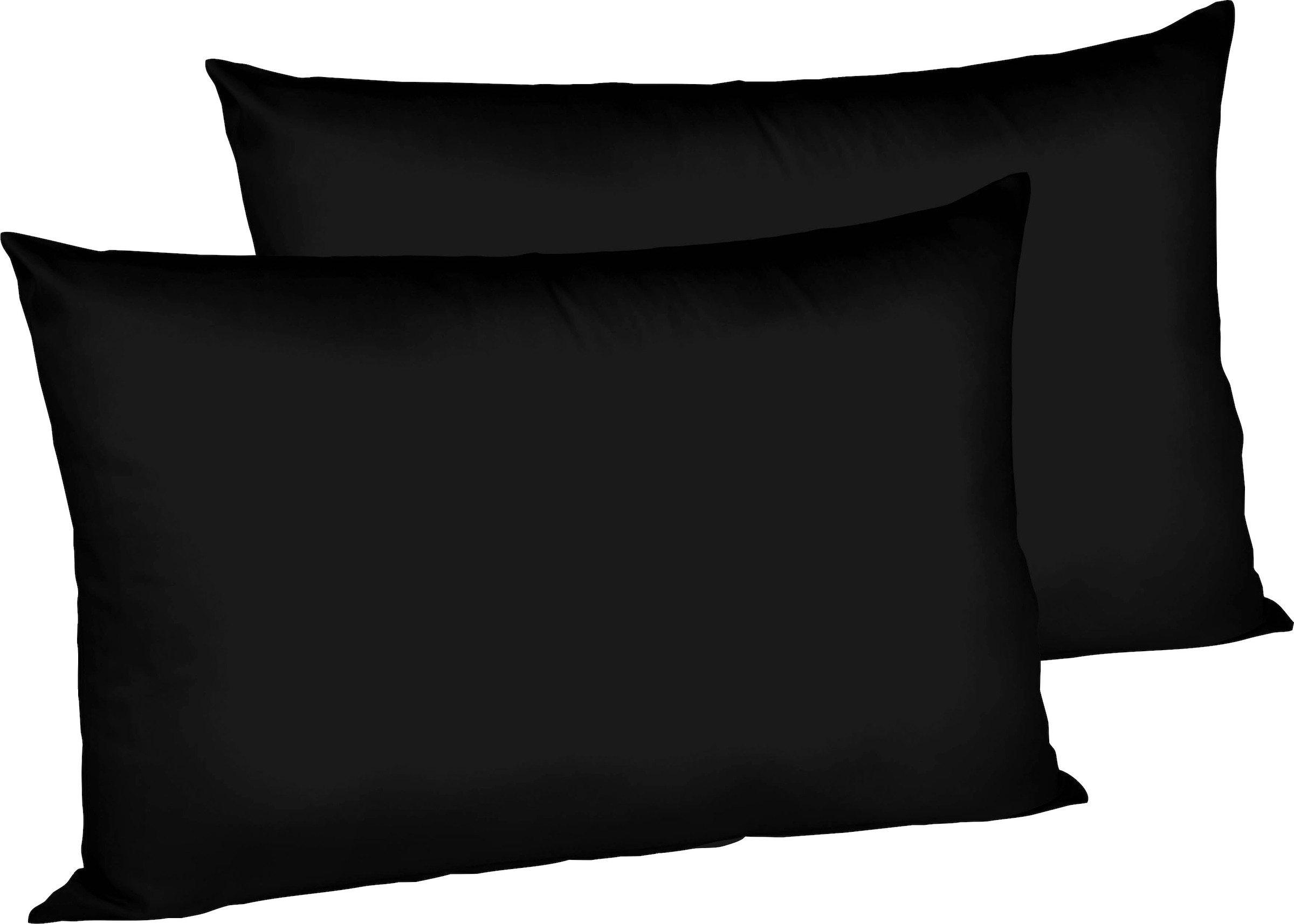 Bild von fleuresse Kissenbezug »Colours Interlock Jersey«, (2 St.), Interlock-Jersey, Premium Qualität, bügelfrei