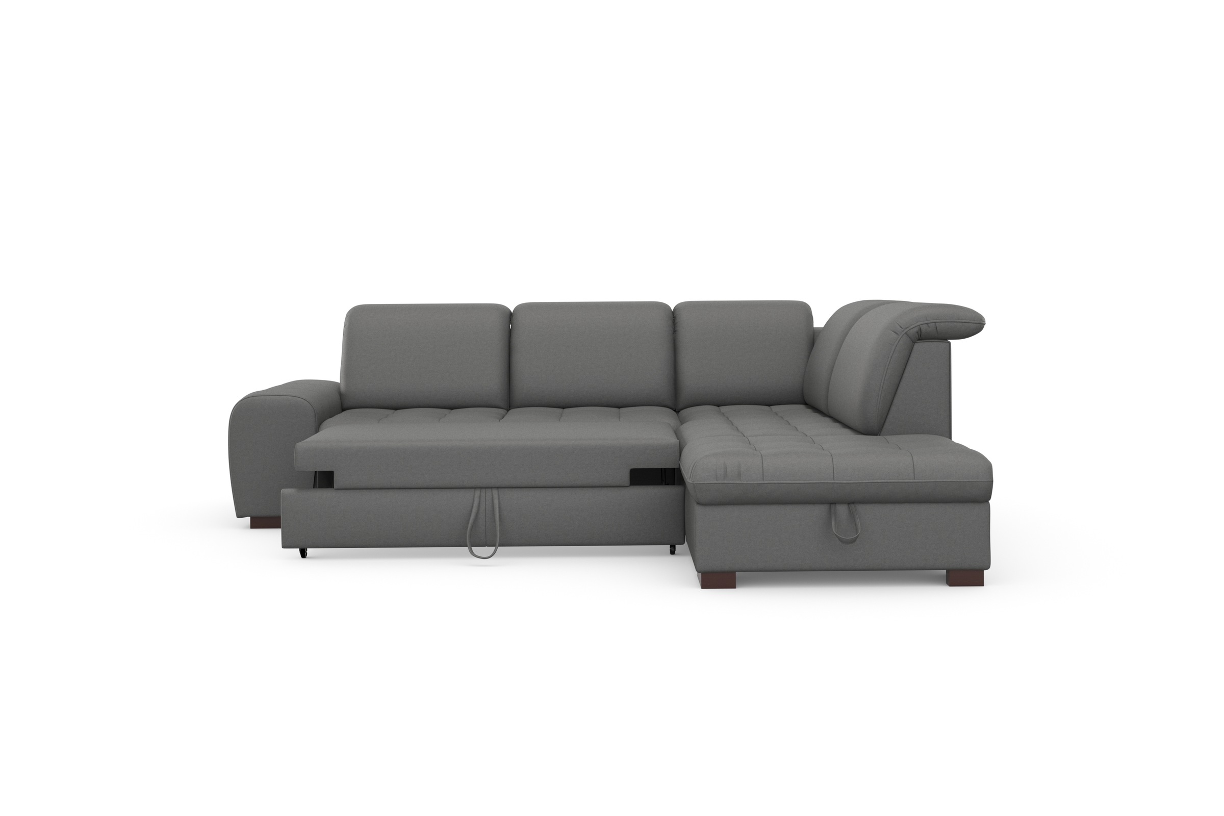 sit&more Ecksofa »Luxor L-Form«, wahlweise mit Bettfunktion, Stauraum und Kopfteilverstellung