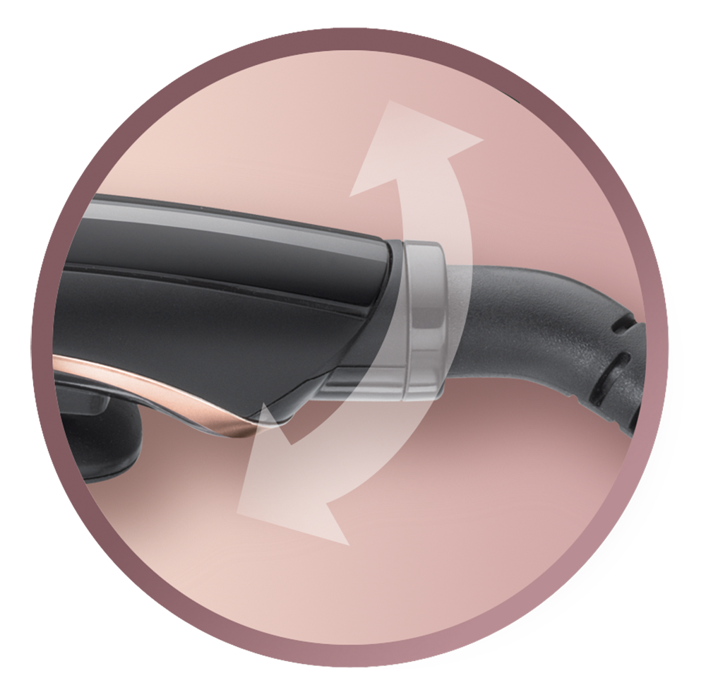 Remington Glätteisen »S9100B E51 PROluxe Midnight«, Ultimate-Glide-Keramik-Beschichtung, OPTIheat-Technologie, LCD display, 110mm lange Keramikstylingplatten