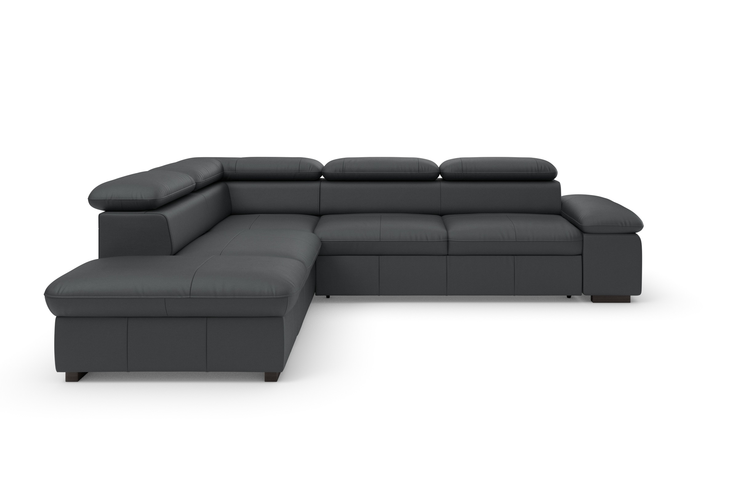 Home affaire Ecksofa »Alberto L-Form«, mit Kopfteilverstellung, wahlweise mit Bettfunktion