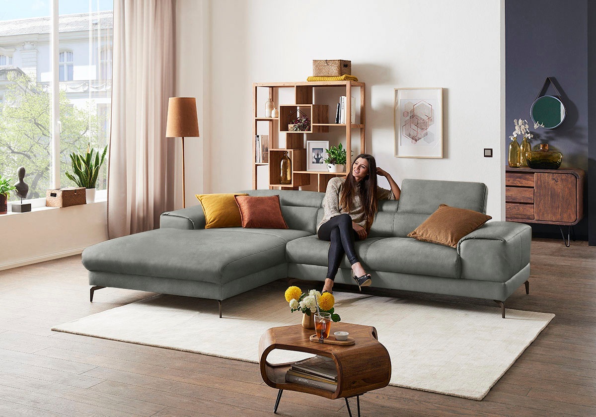 W.SCHILLIG Ecksofa "piedroo, Designsofa mit tollem Sitzkomfort, elegant und günstig online kaufen