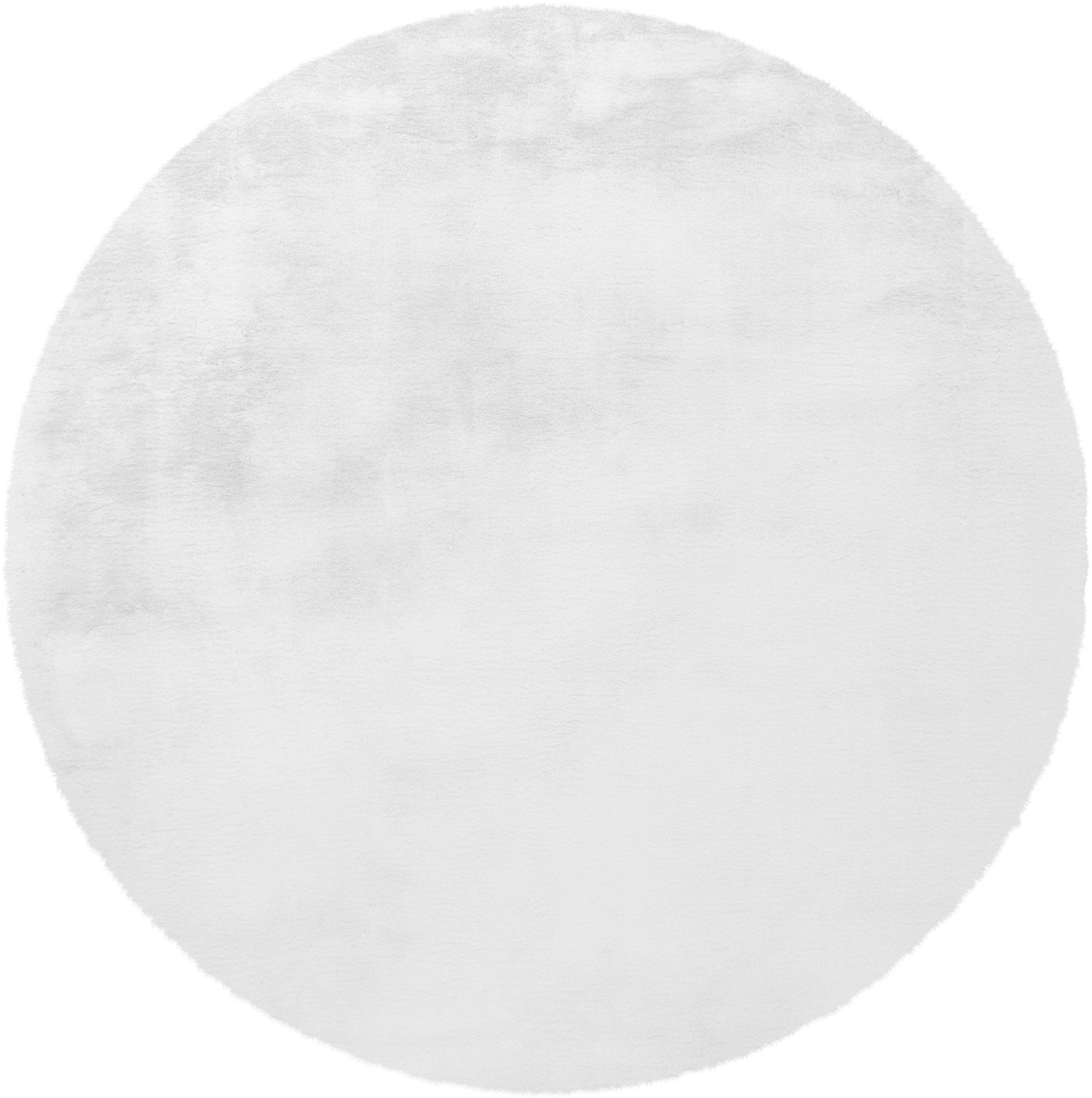 calo-deluxe Fellteppich »Vogesen 212«, rund, 45 mm Höhe, Kunstfell, Wohnzim günstig online kaufen