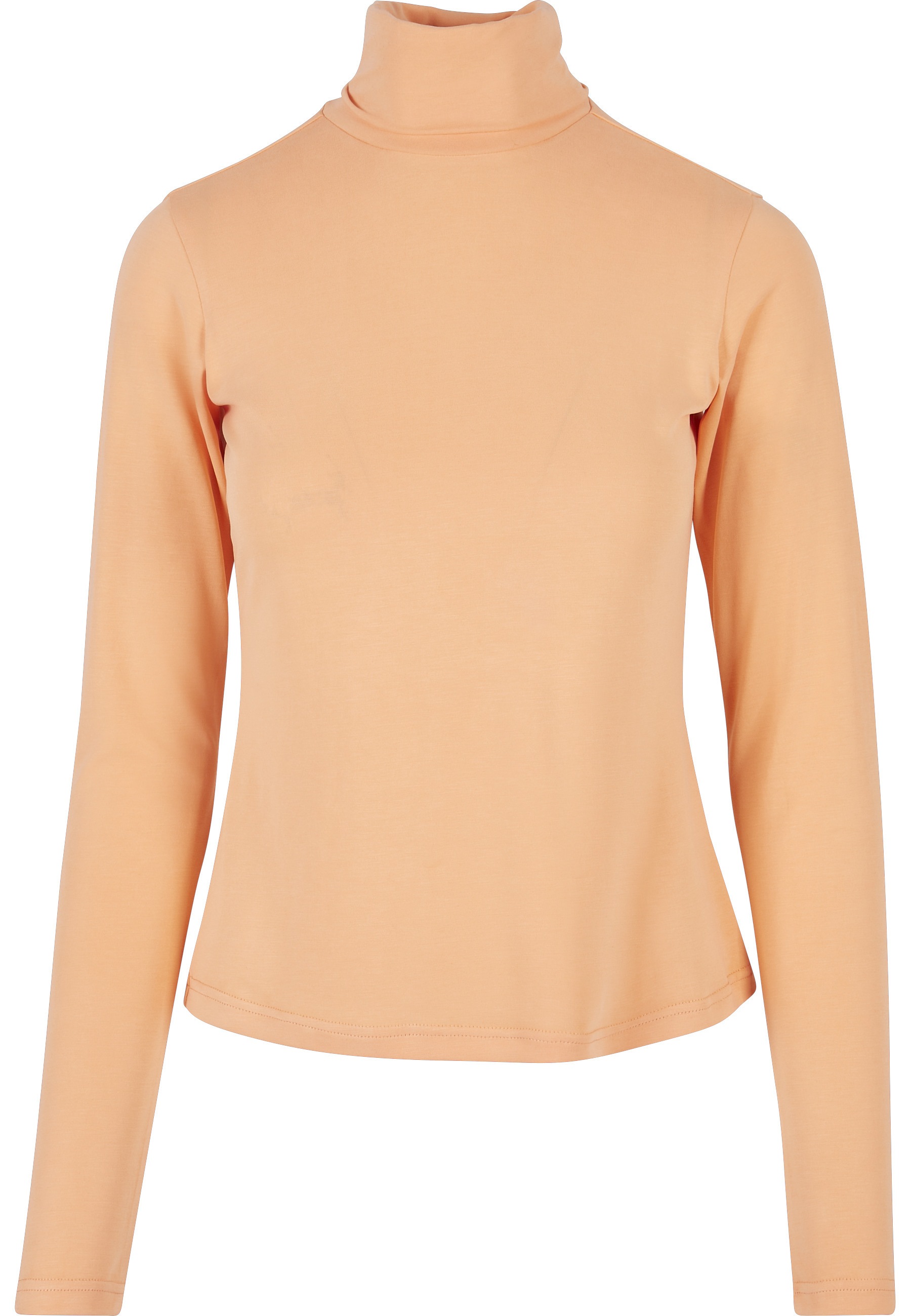 URBAN CLASSICS Langarmshirt »Urban Classics Damen Ladies Modal Turtleneck Longsleeve« 1 Stk.