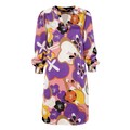 Aniston CASUAL Blusenkleid, mit großflächigem, graphischen Blumendruck