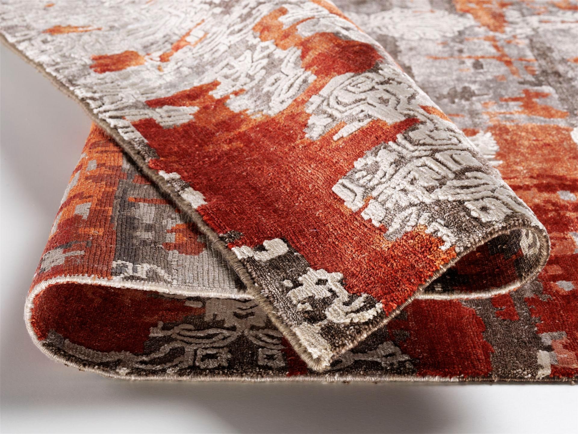 OCI DIE TEPPICHMARKE Teppich »Signature Fusion«, rechteckig, 4 mm Höhe, handgeknüpft, Wohnzimmer