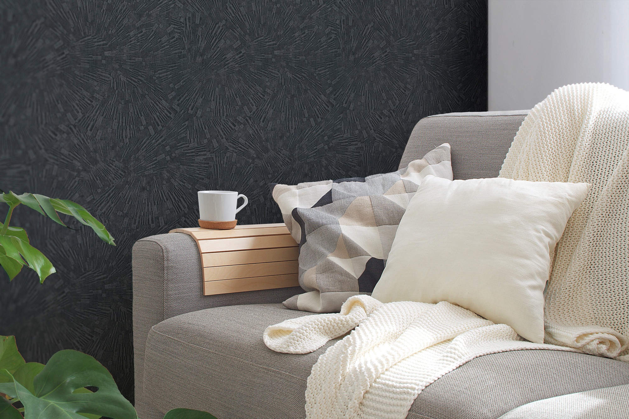 living walls Vliestapete »Titanium«, gemustert-Motiv-abstrakt, Moderne Tapete 3D Effekt Tapeten Wohnzimmer Schlafzimmer Küche modern