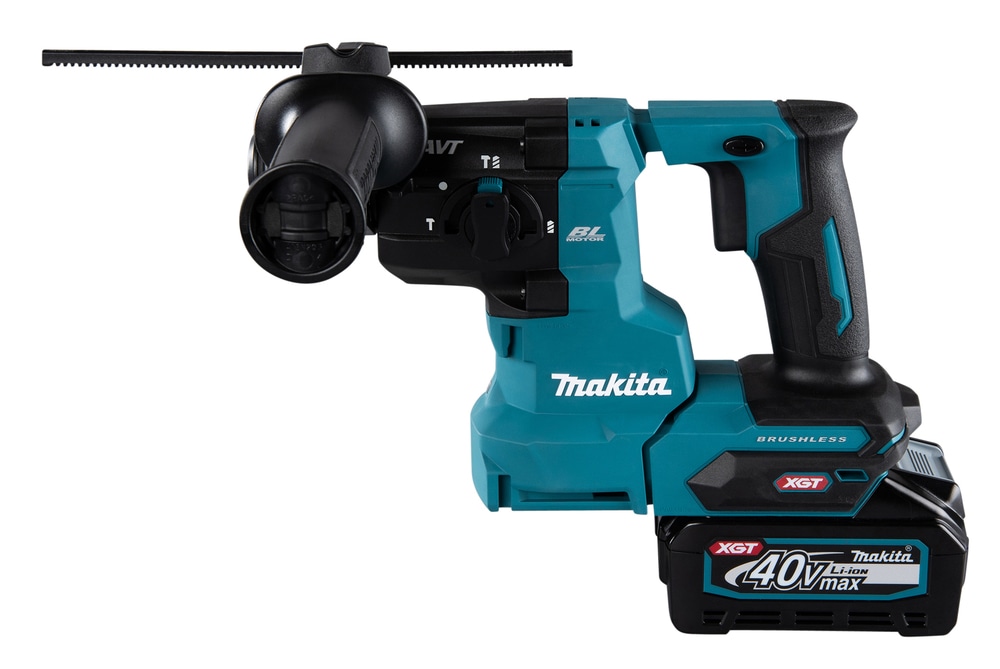 Makita Akku-Kombibohrhammer »HR010GD201«, inkl. 2 Akkus und Schnellladegerät