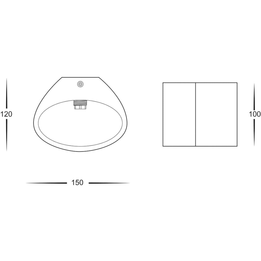 Havit Lighting LED Wandleuchte »ARC«, 1 flammig-flammig