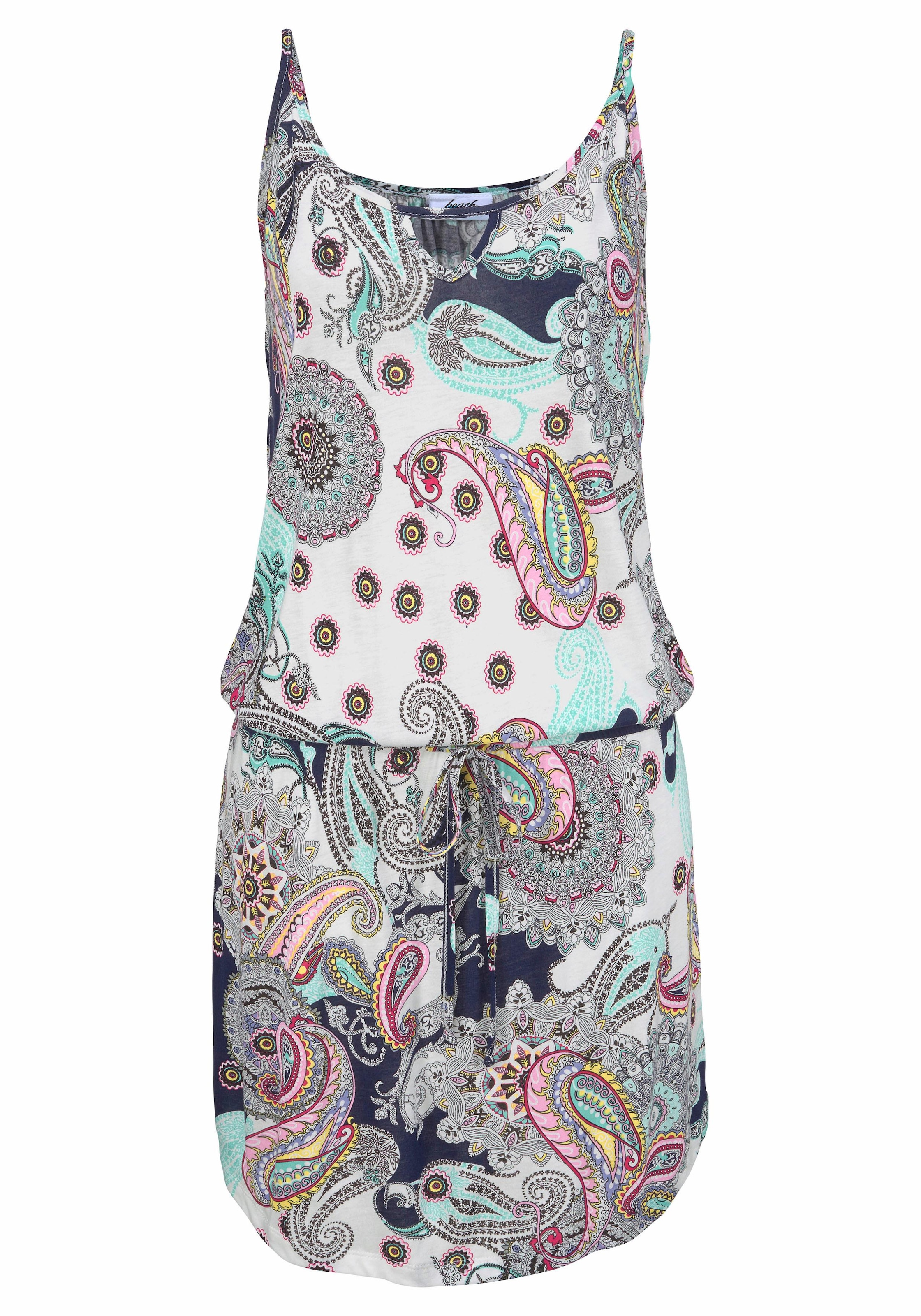 Beachtime Strandkleid, mit Paisleymuster kaufen bequem