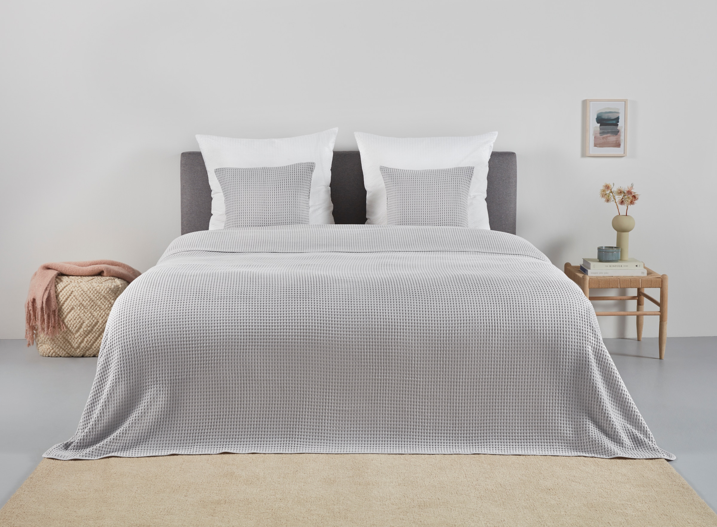 andas Tagesdecke »Greta« in Waffelpiqué Optik, viele Farben erhältlich, Dec günstig online kaufen