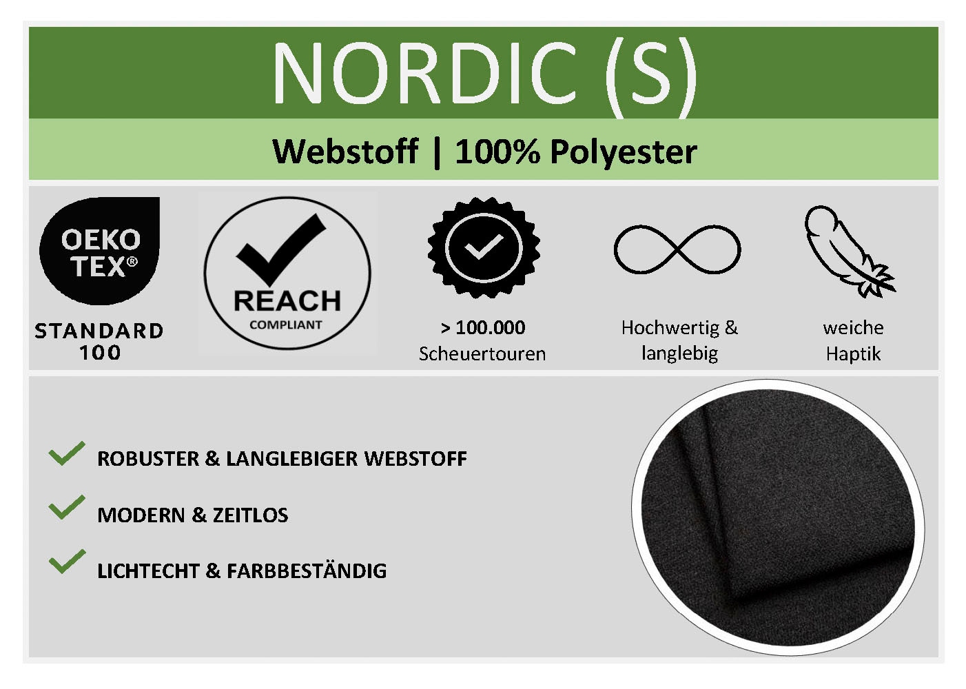 INOSIGN Boxbett »ELVERTA, Polsterbett mit Bettkasten, inkl. Taschenfederkernmatratze H3« mit Topper und LED-Beleuchtung, Strukturstoff-Bezug,  180x200 cm
