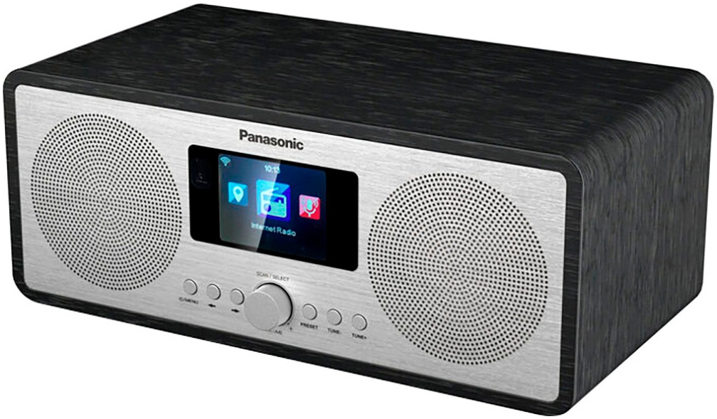 Panasonic Radio »RF-D40«, (Bluetooth-WLAN Digitalradio (DAB+)-Internetradio-UKW mit RDS 6 W)