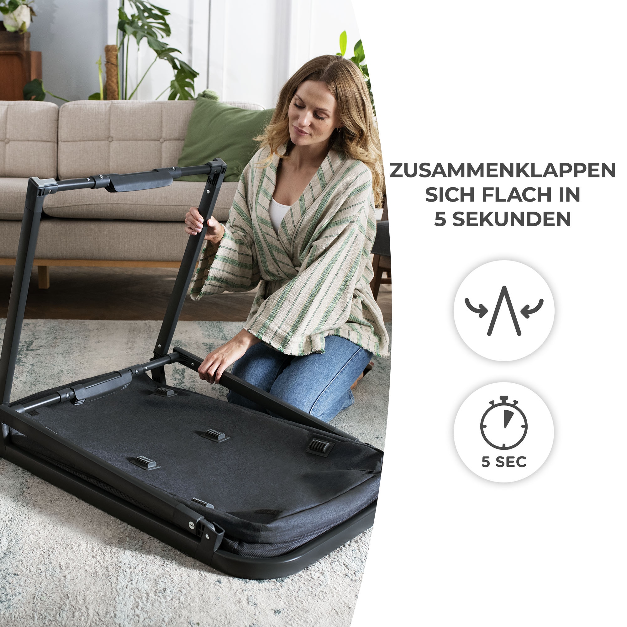 Kinderkraft Baby-Reisebett »SOFI«, mit Laufgitterfunktion