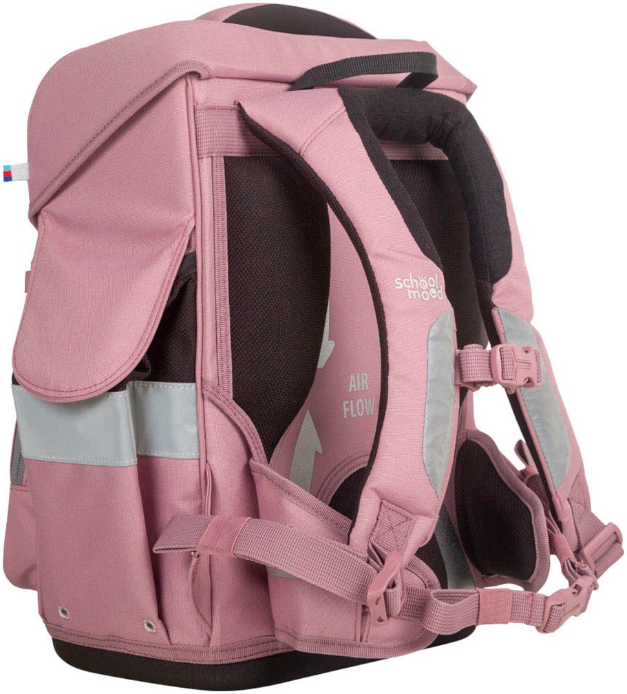 SCHOOL-MOOD® Schulranzen »Timeless, Calamary«, retroreflektierende Flächen, aus recyceltem Material