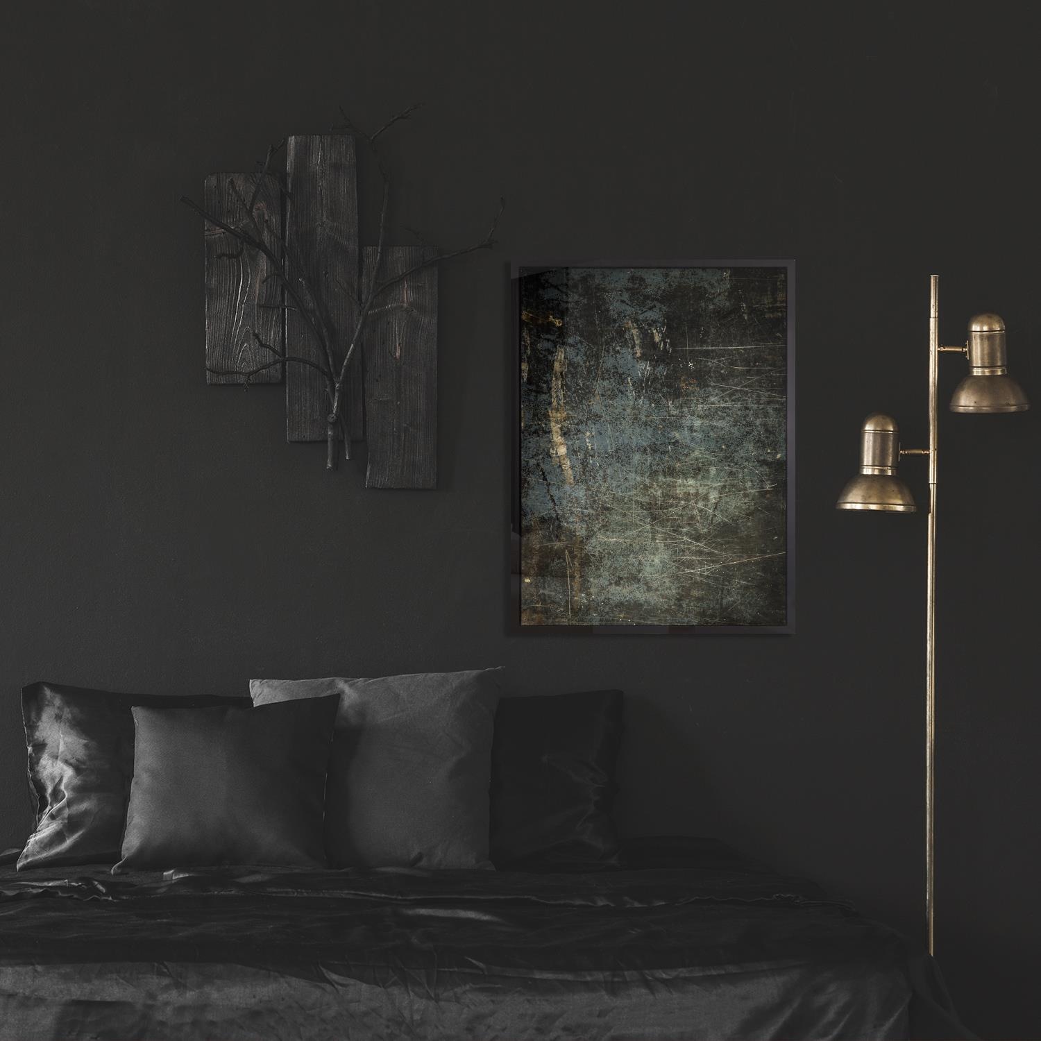 queence Leinwandbild »Abstrakt Dunkel«, Abstrakt-Abstrakte-Kunst-Modern, mi günstig online kaufen