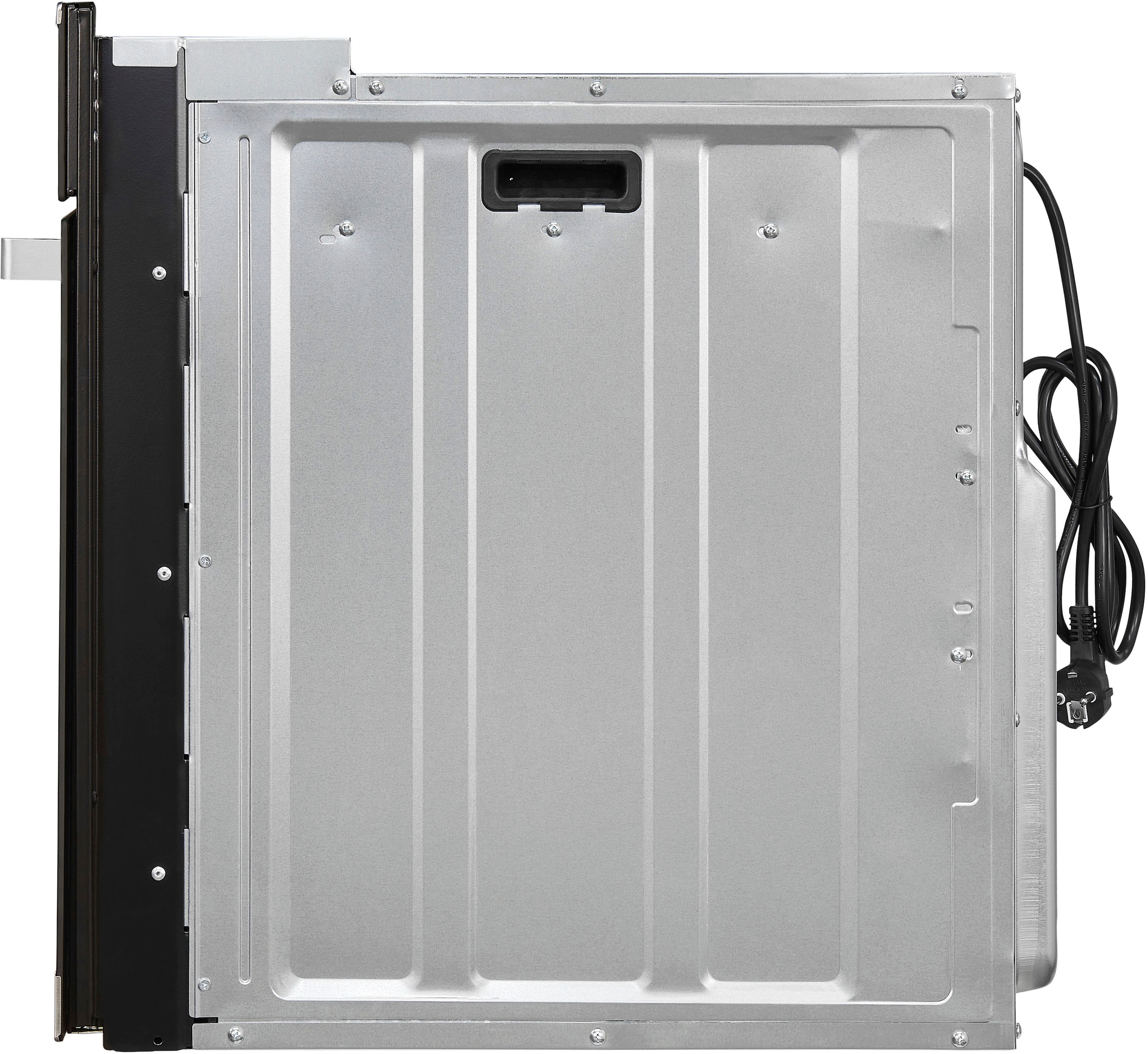 exquisit Backofen-Set »EBE76-9-H-020 inox«, mit Teleskopauszug nachrüstbar