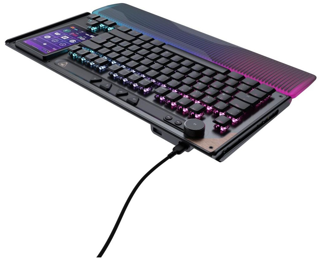 Turtle Beach Gaming-Tastatur »Command KB7 TKL« (Angenehmes Tippen | Handgelenkauflage | Makro-Tasten)