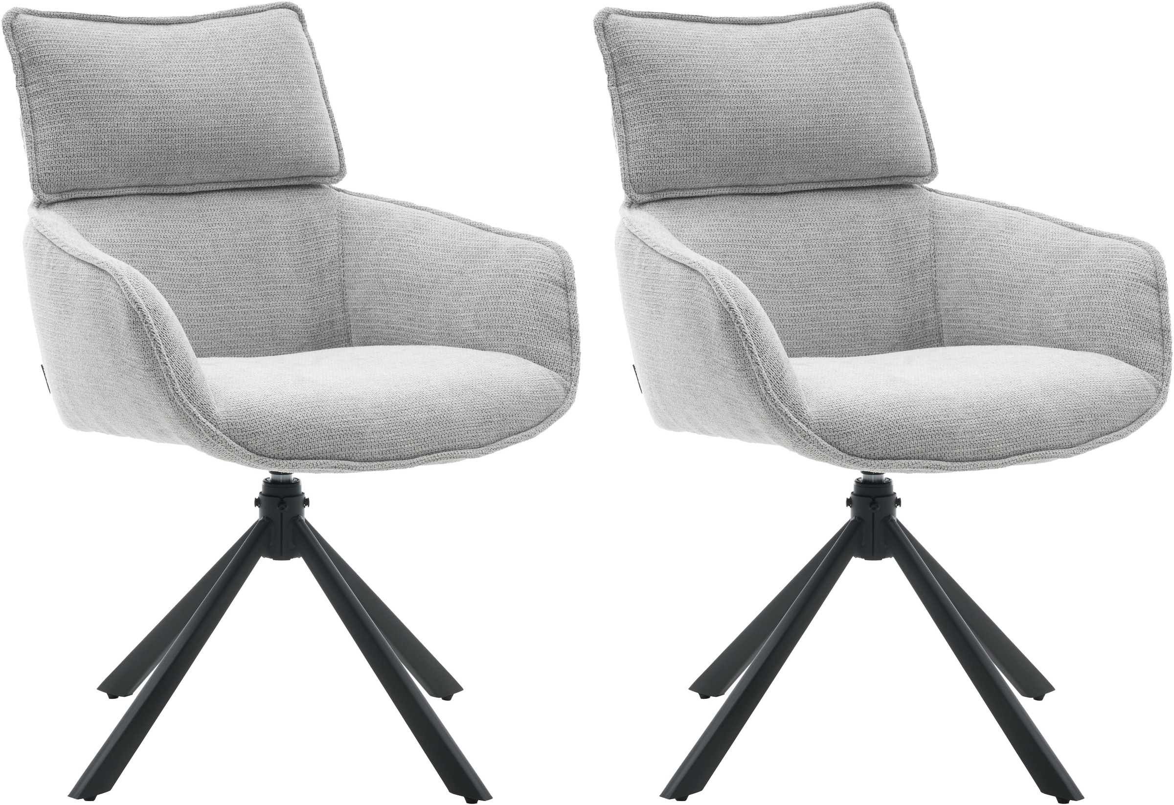 Home affaire Esszimmerstuhl »Cusey, 360° drehbar, extra dicke Polsterung, 2 günstig online kaufen