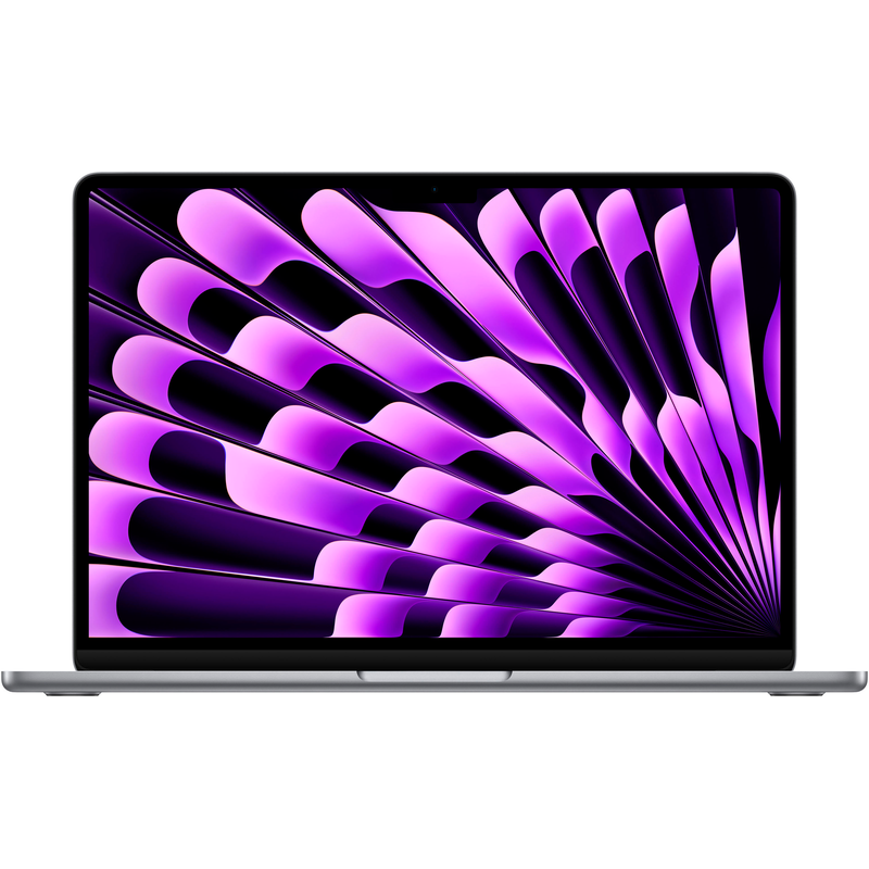 APPLE Notebook »MacBook Air 13"CTO« 34, 46 cm / 13, 6 ′′ M3 10-Core GPU;USB 4.0;Kopfhörer;Thunderbolt 2.000 GB SSD grau