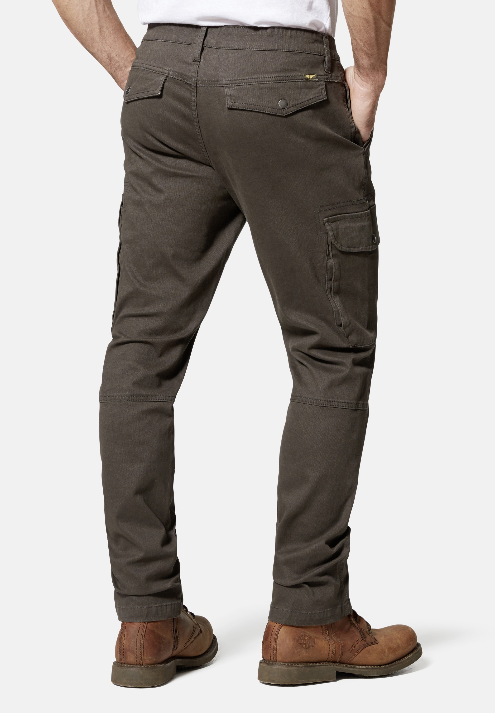 HERO by John Medoox Cargohose »Cargohose Kingston Hero by John Medoox«, Caro Outdoorhose Casual Denim für Herren