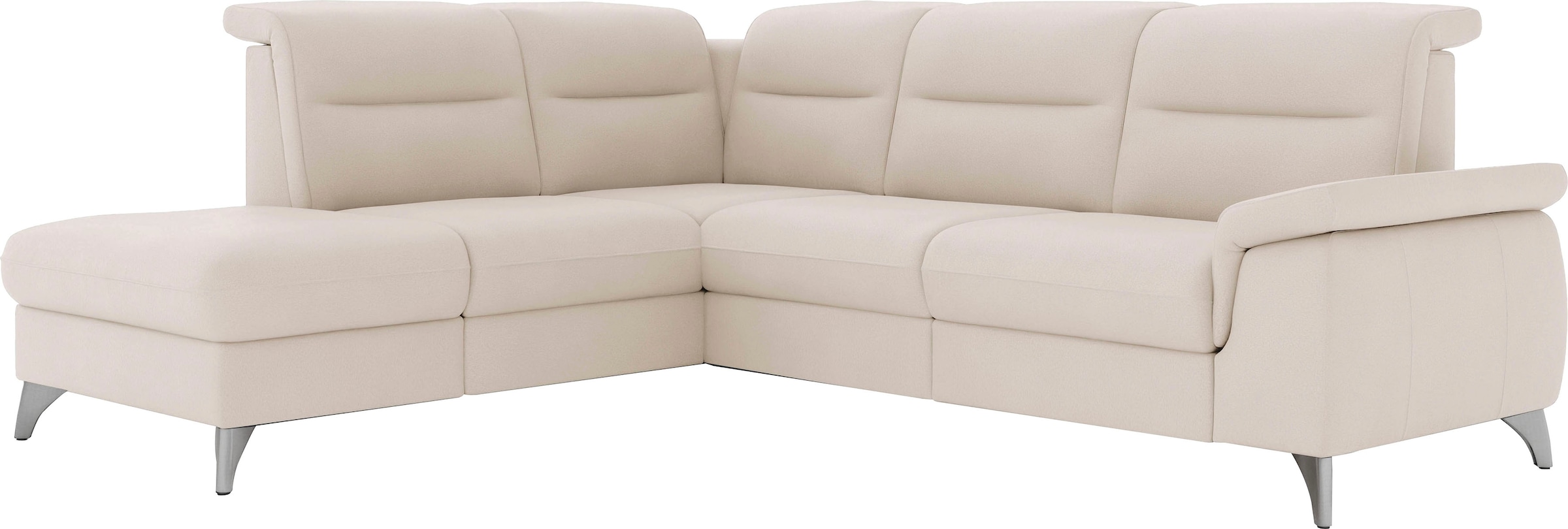 sit&more Ecksofa »Astoria L-Form« wahlweise mit motorischer Relaxfunktion