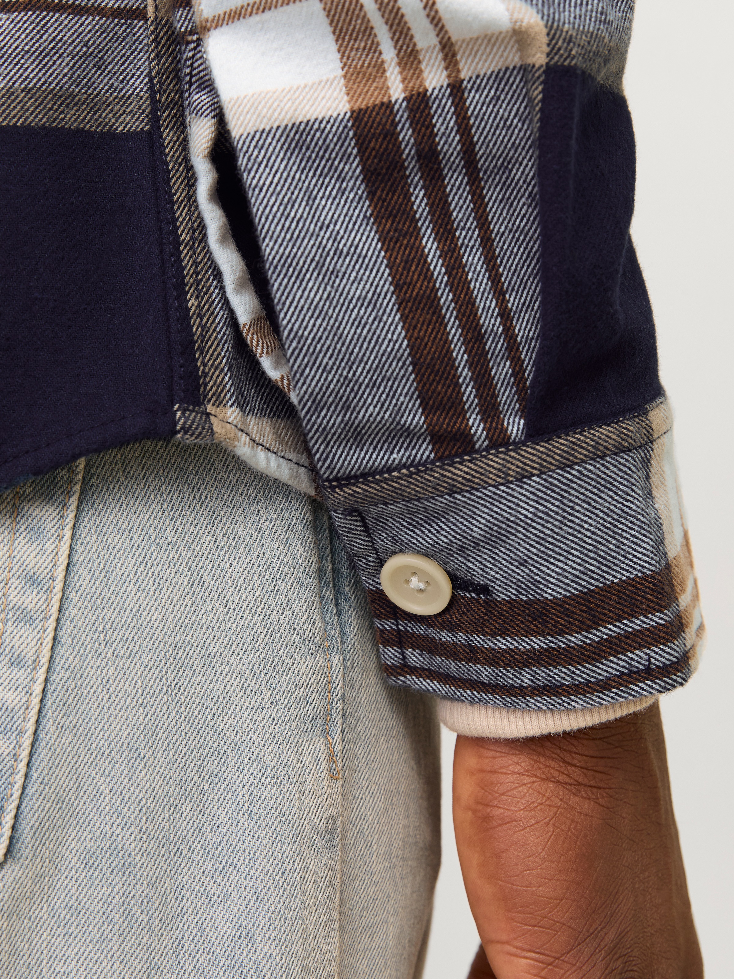 Jack & Jones Langarmhemd »JJEDARREN OVERSHIRT LS NOOS«